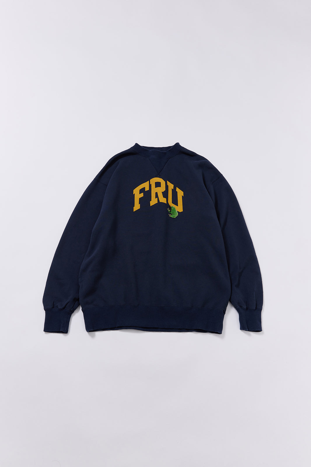 "アオガエル" 職人クルースウェット -FRU Logo ver,-