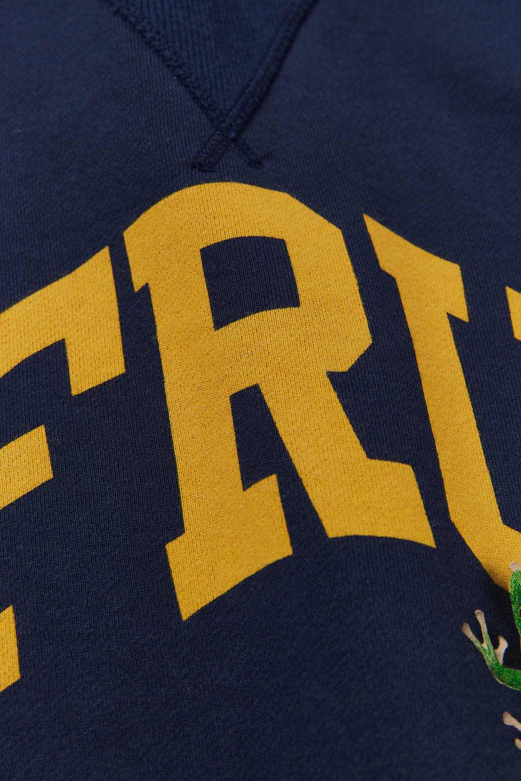 "アオガエル" 職人クルースウェット -FRU Logo ver,-