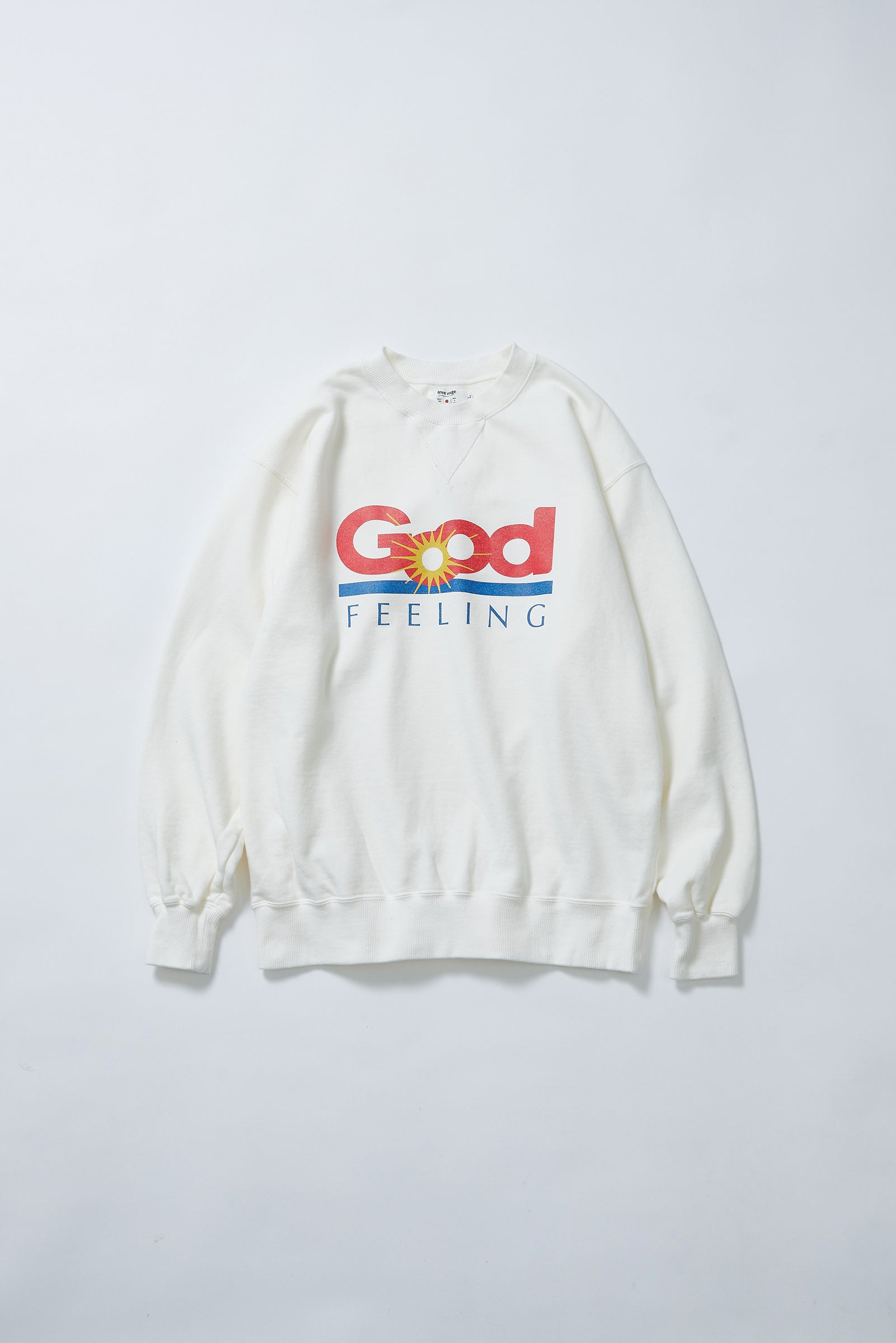 "GOOD FEELING" クラシッククルースウェット