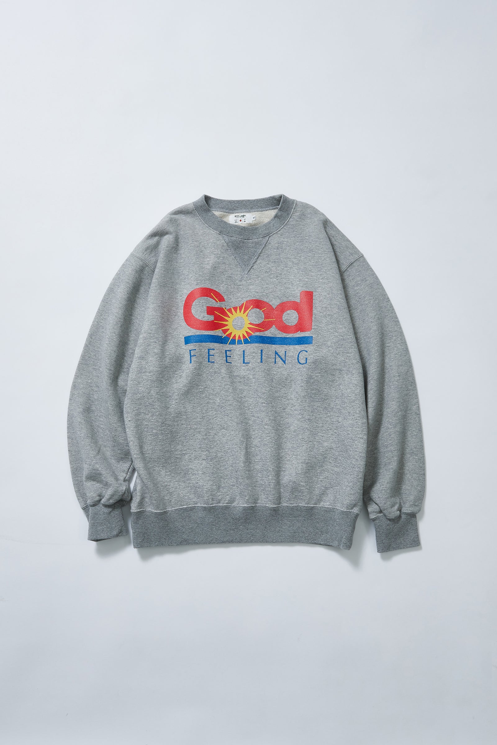 "GOOD FEELING" クラシッククルースウェット
