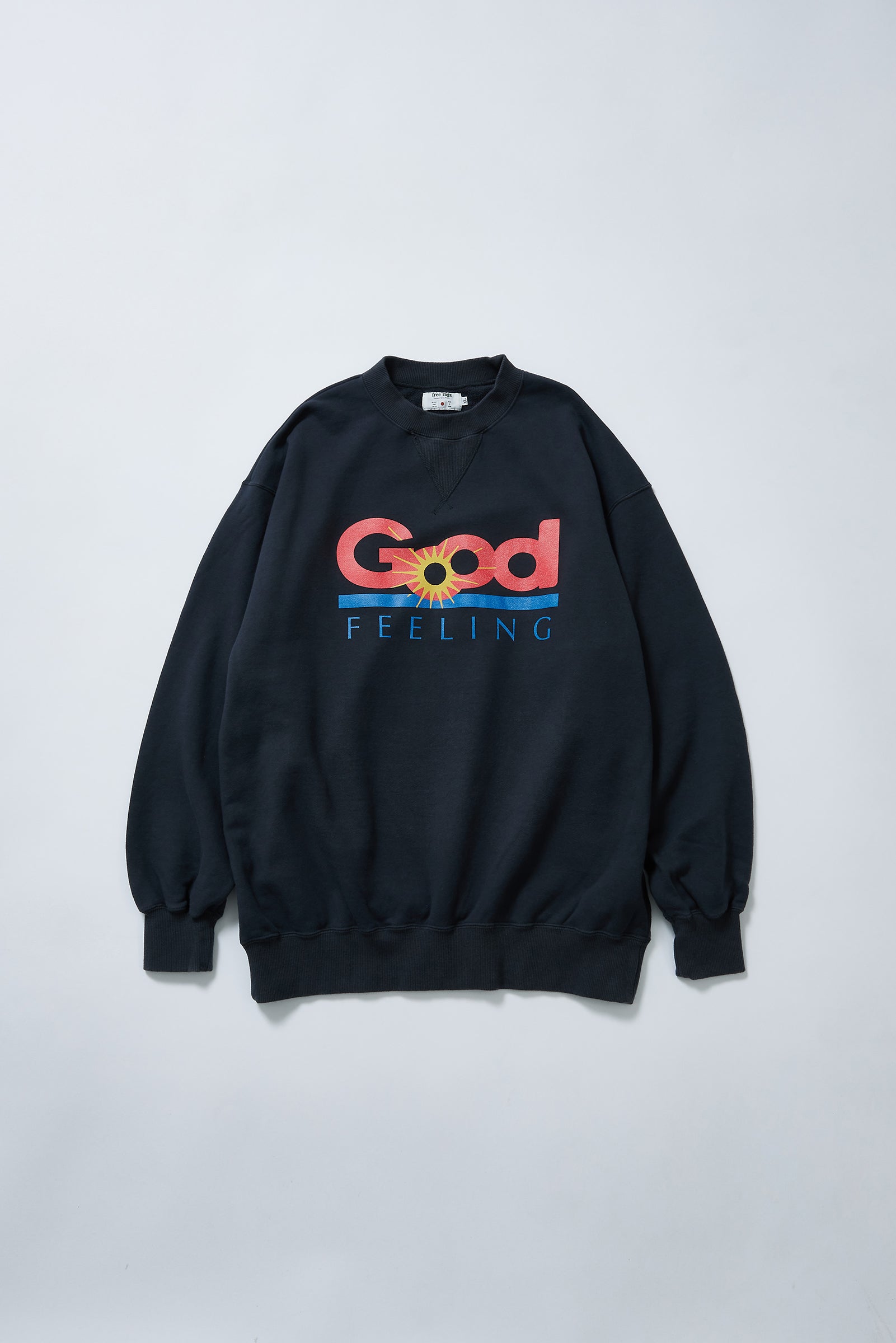 "GOOD FEELING" クラシッククルースウェット
