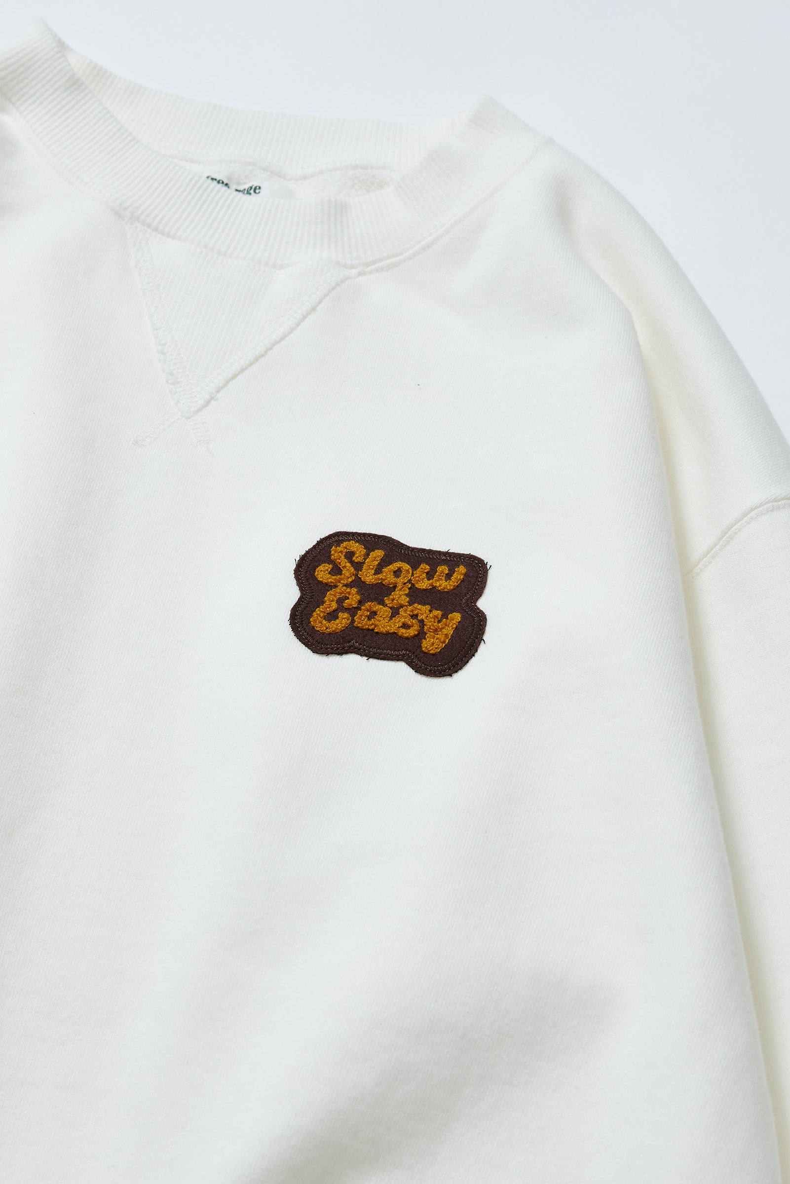 "Slow&Easy" クラシッククルースウェット