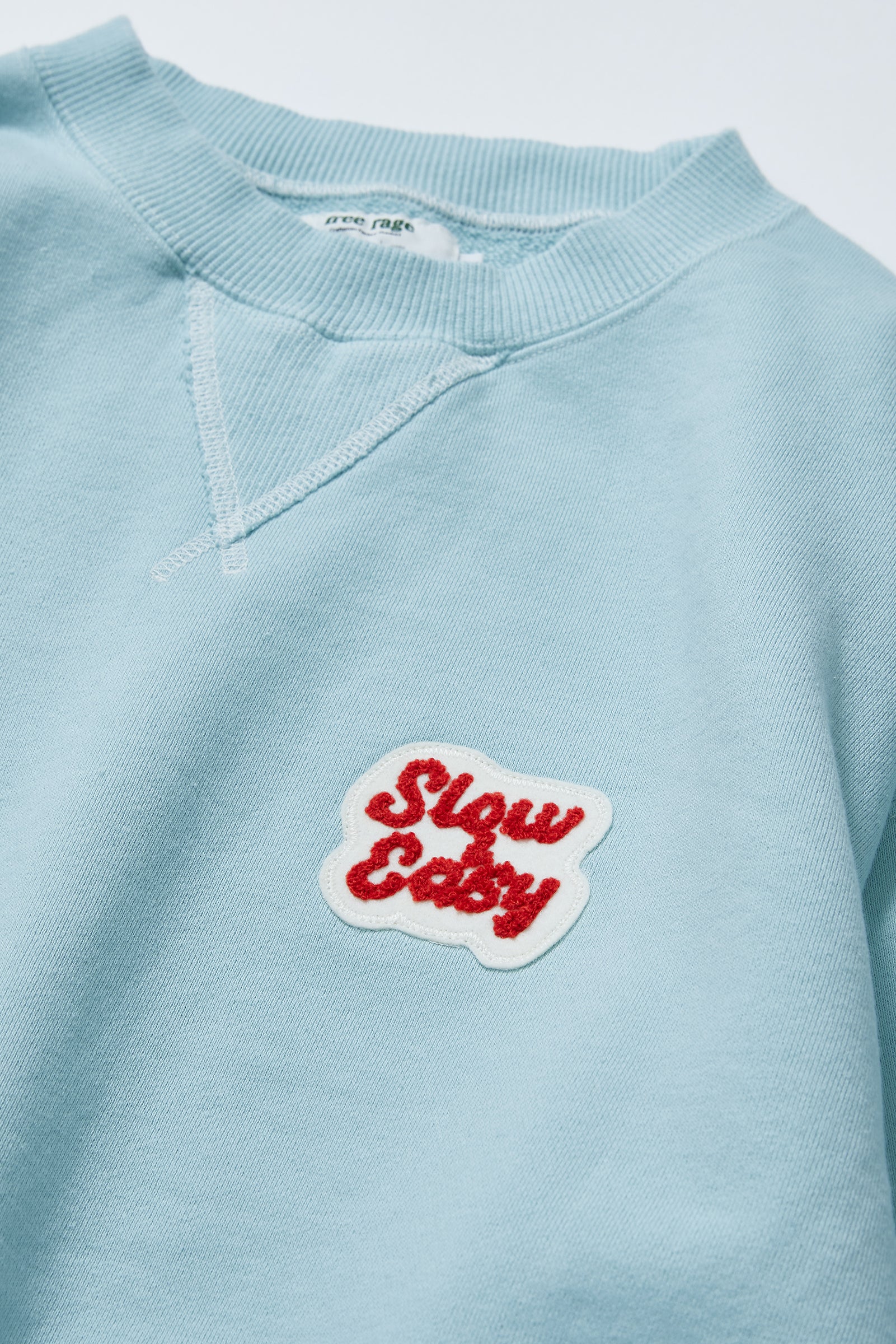 "Slow&Easy" クラシッククルースウェット