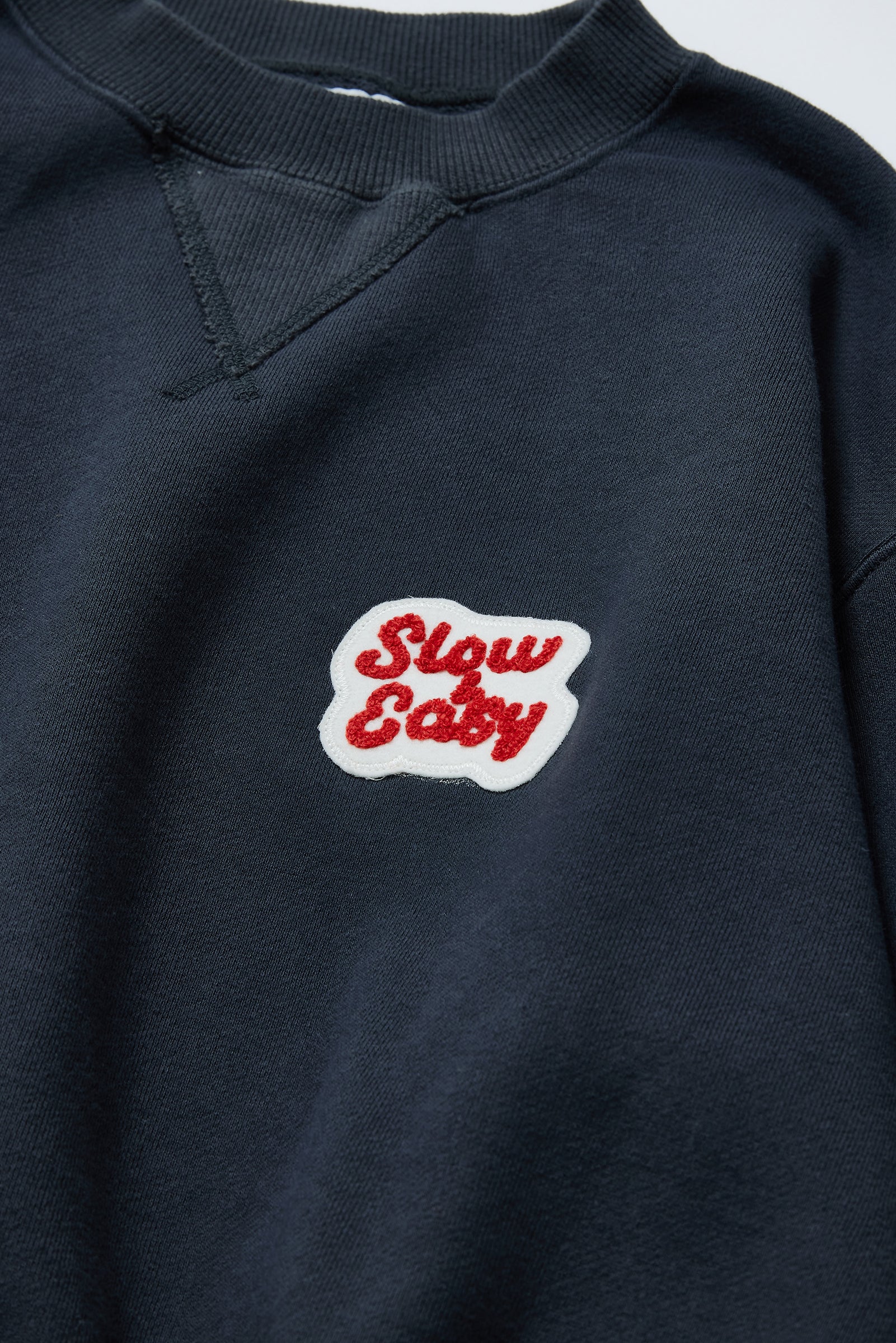 "Slow&Easy" クラシッククルースウェット
