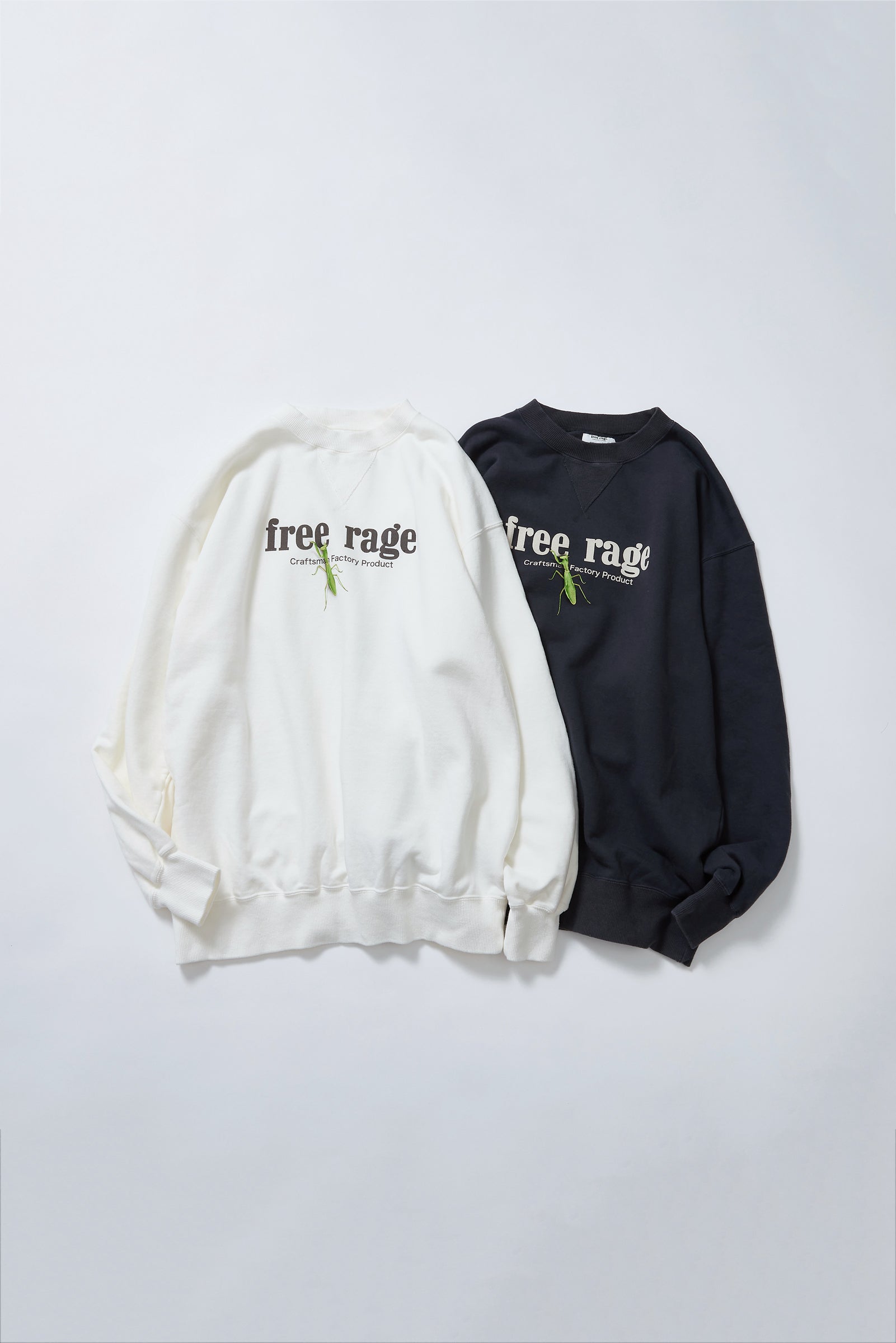 "カマキリ" 職人クルースウェット -Official Logo ver,-