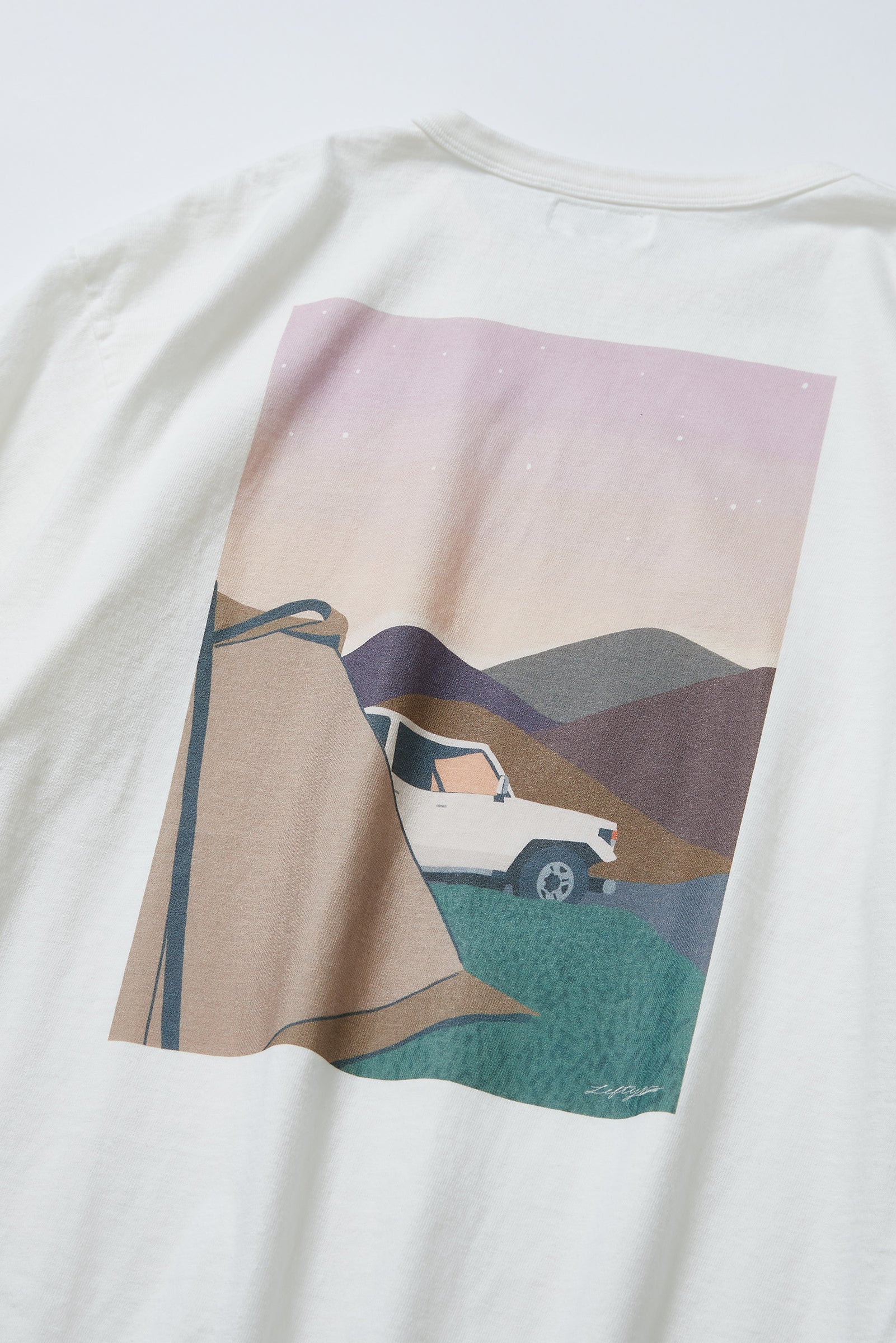 【予約商品】&quot;Have a Good Journey&quot; リサイクルコットンTee (長袖)