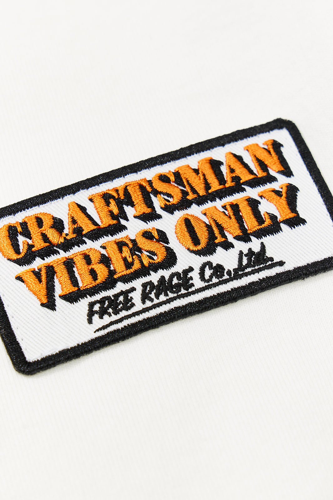 "CRAFTSMAN VIBES ONLY" ラグラン七部袖Tee