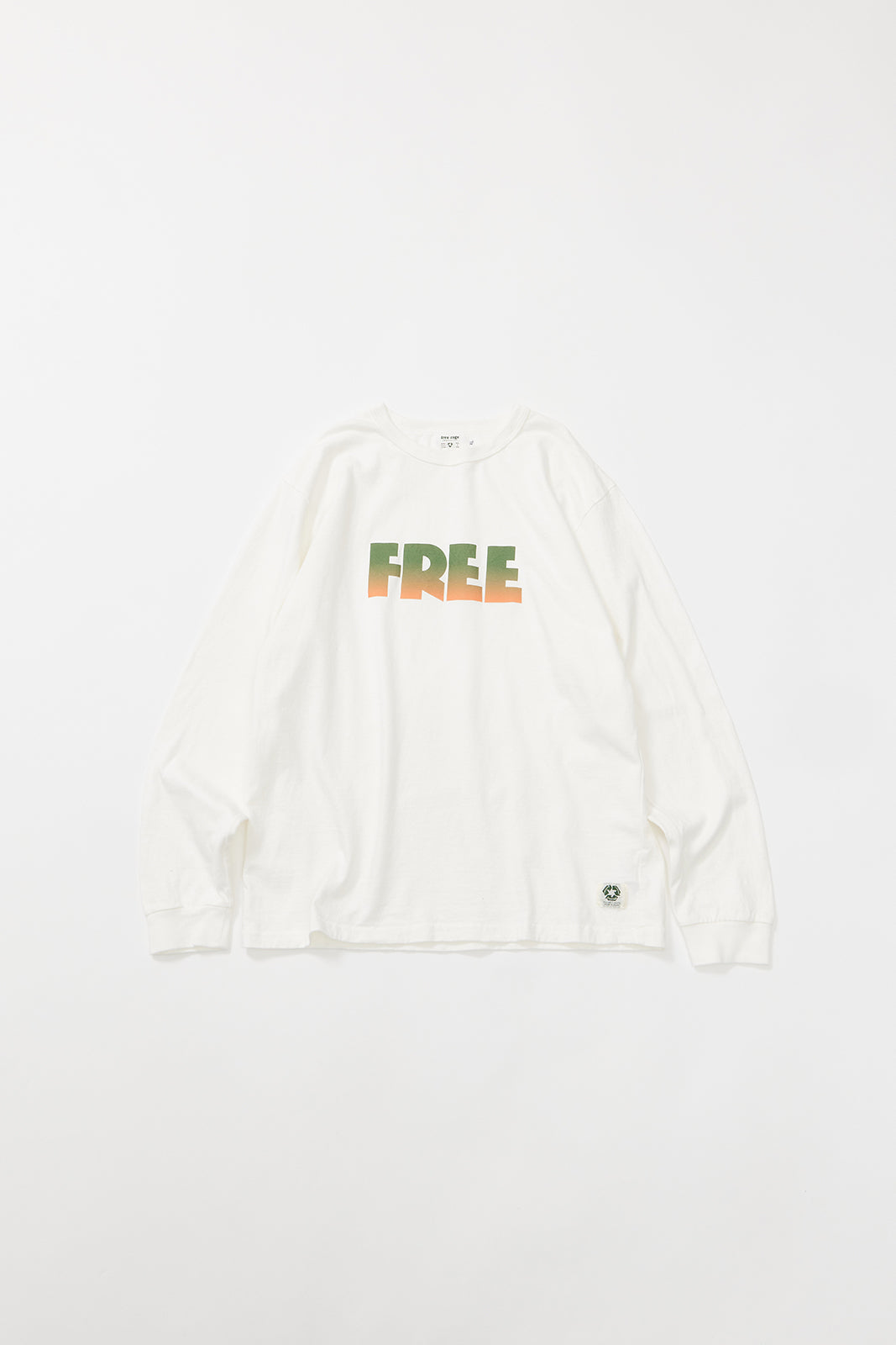 "ゴツロゴ" リサイクルコットン長袖Tee
