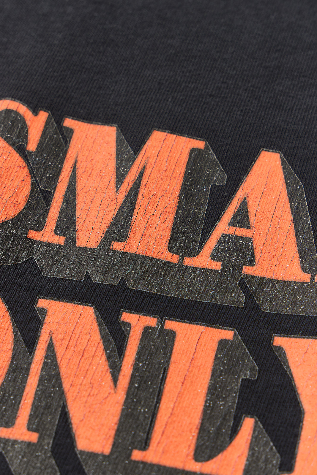 "CRAFTSMAN VIBES ONLY" リサイクルコットン長袖Tee