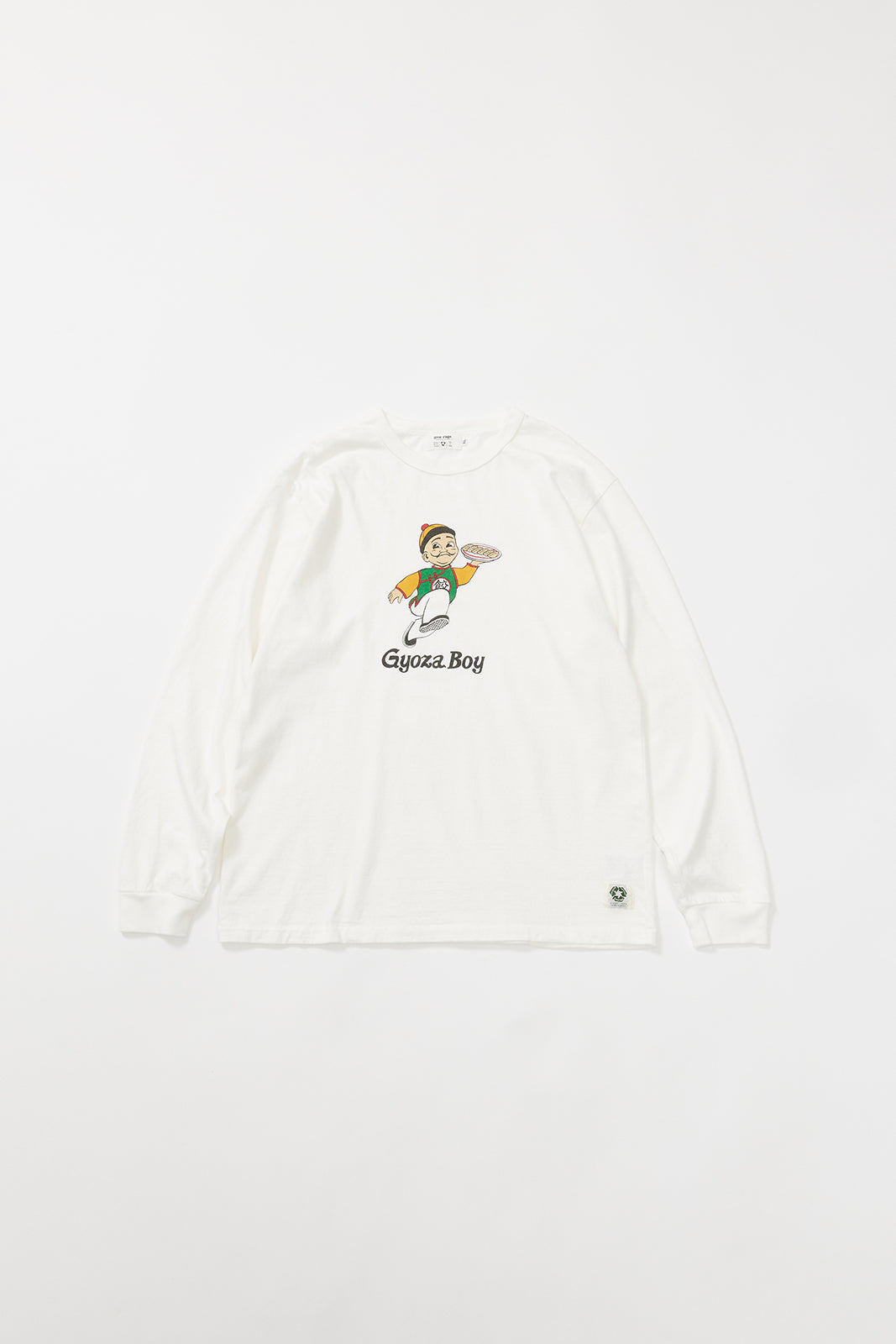 "GYOZA BOY vol.2" リサイクルコットン長袖Tee