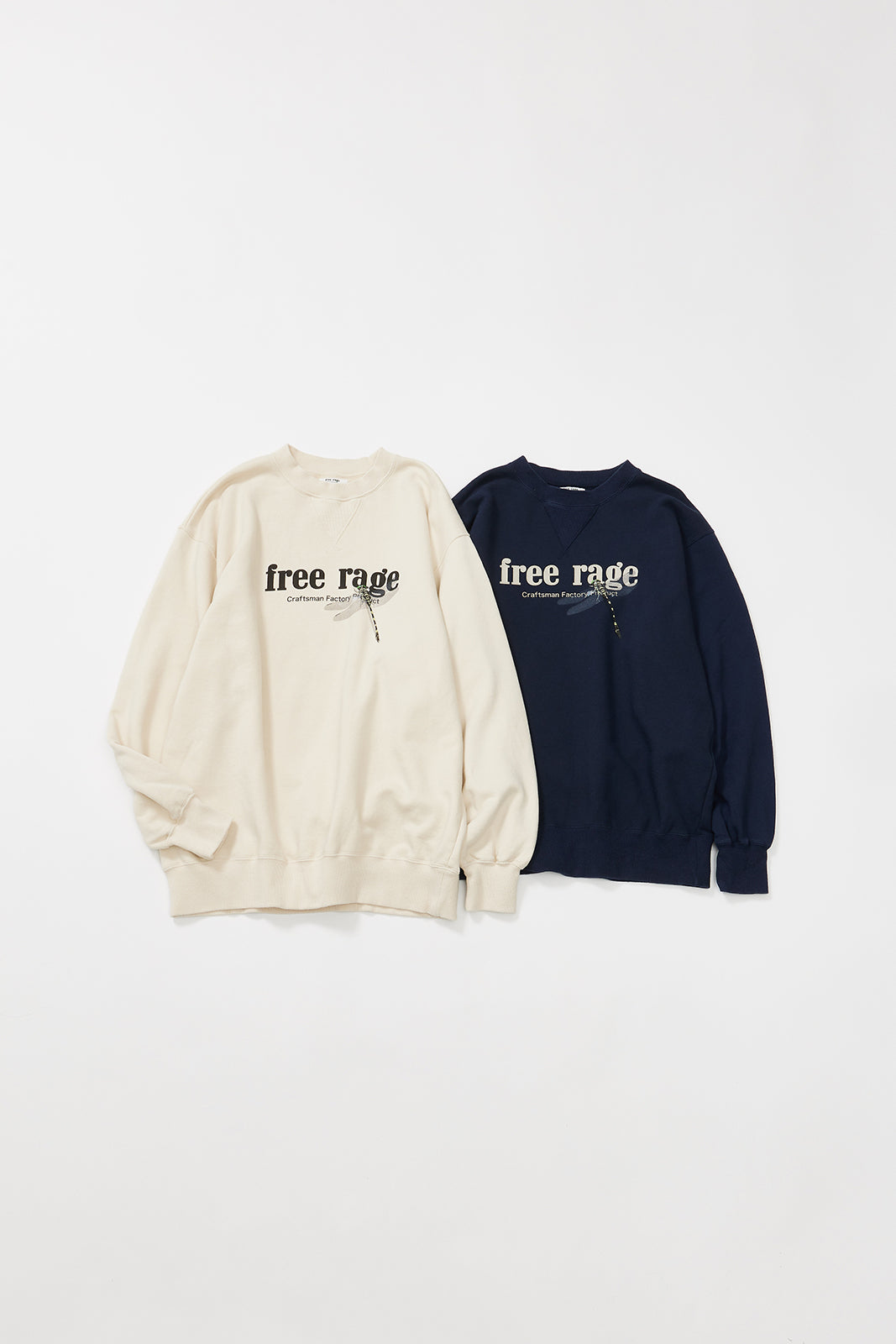 "トンボ" 職人クルースウェット -Official Logo ver,-
