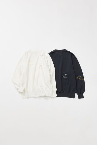 クラシッククルースウェット -Hand Paint-/CRAFTSMAN VIBES ONLY