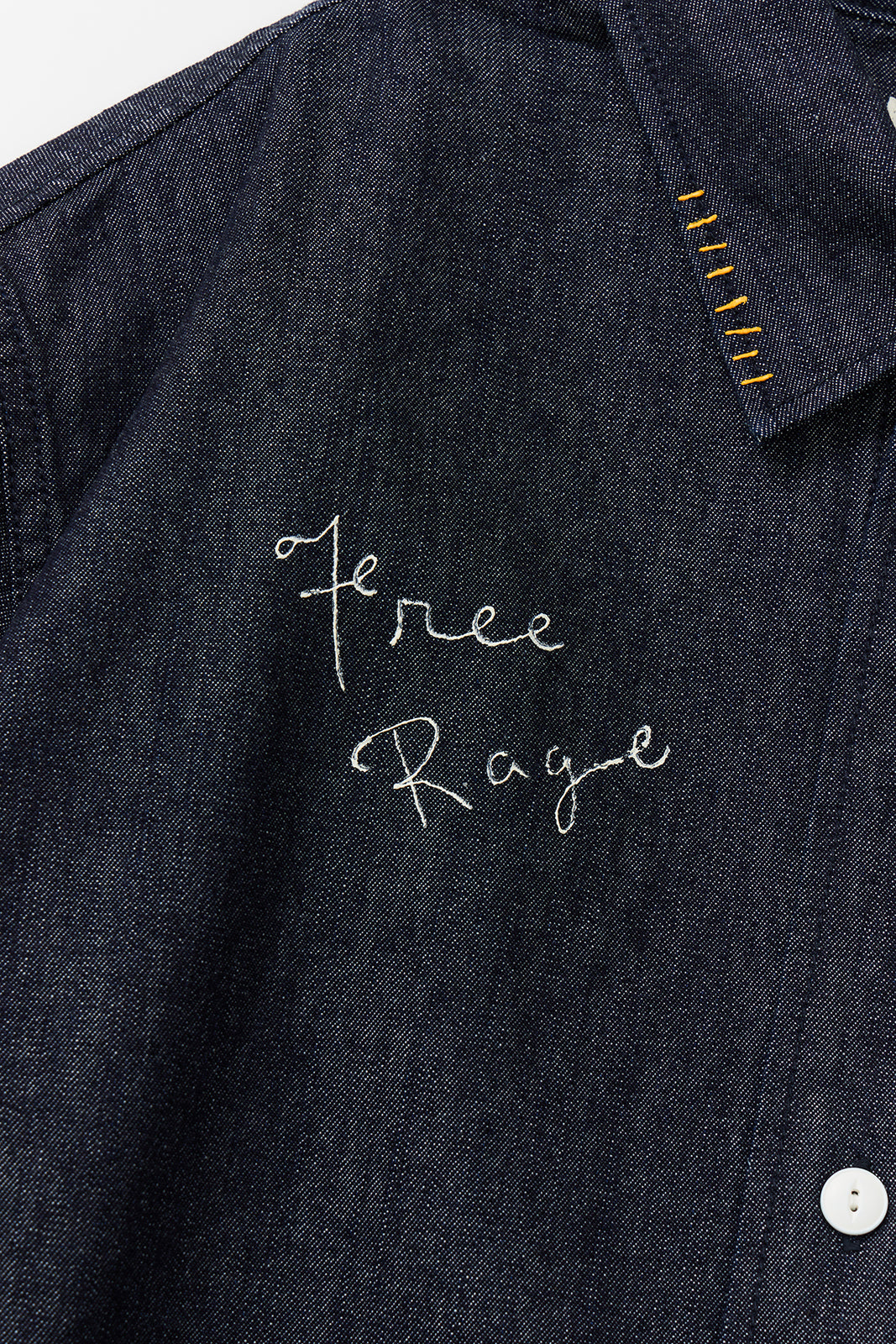 "10oz DENIM" CPOシャツ -Hand Paint-/CRAFTSMAN VIBES ONLY