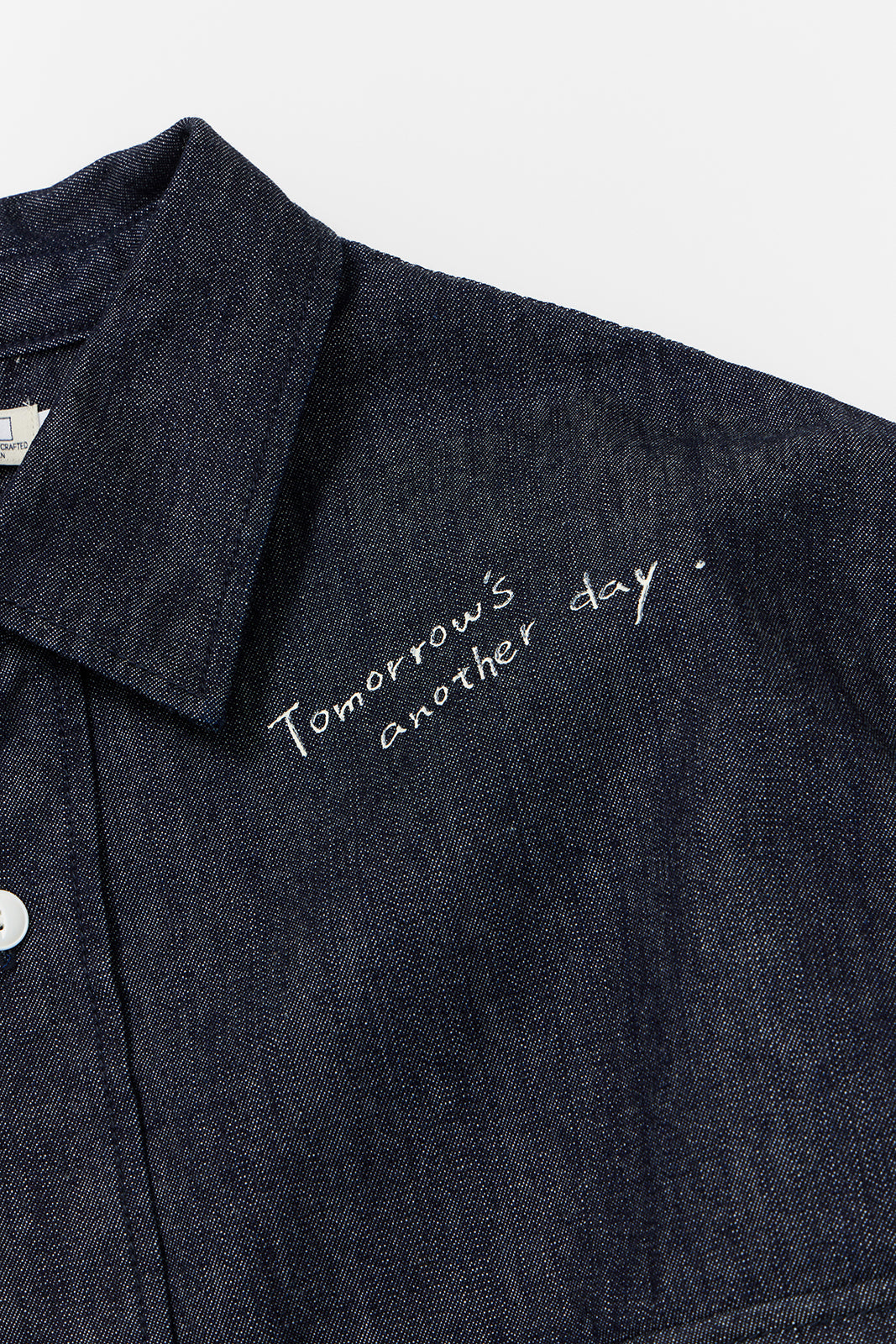 "10oz DENIM" CPOシャツ -Hand Paint-/CRAFTSMAN VIBES ONLY