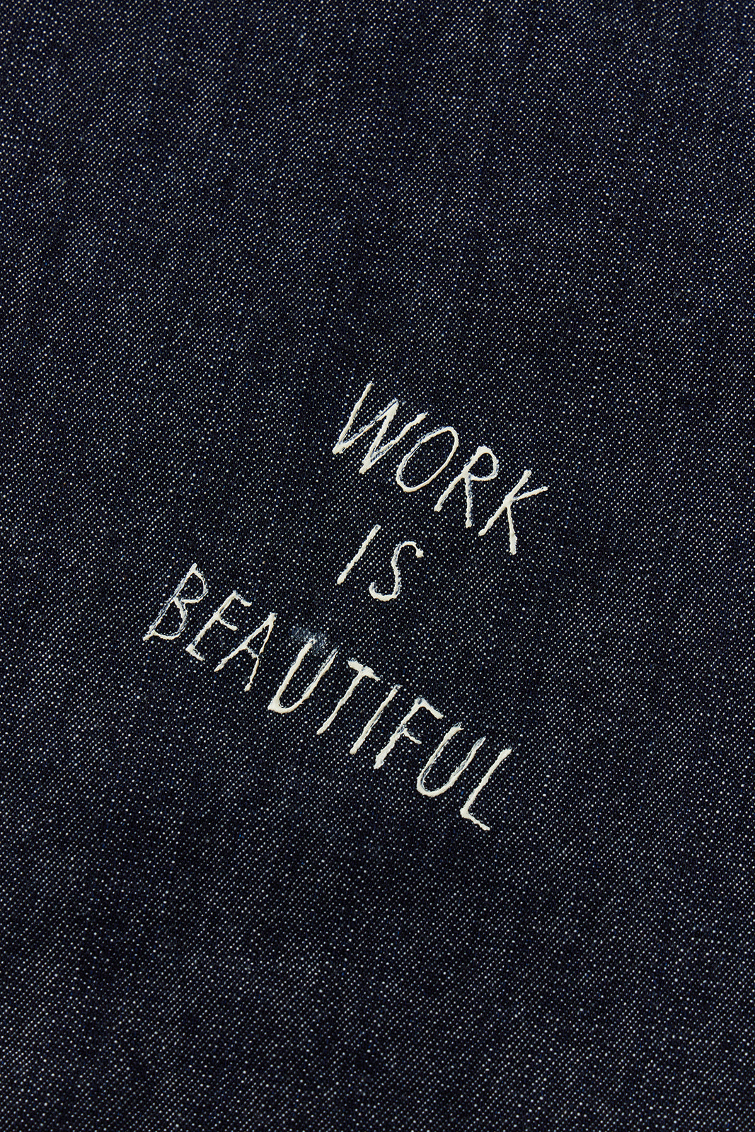 "10oz DENIM" CPOシャツ -Hand Paint-/CRAFTSMAN VIBES ONLY