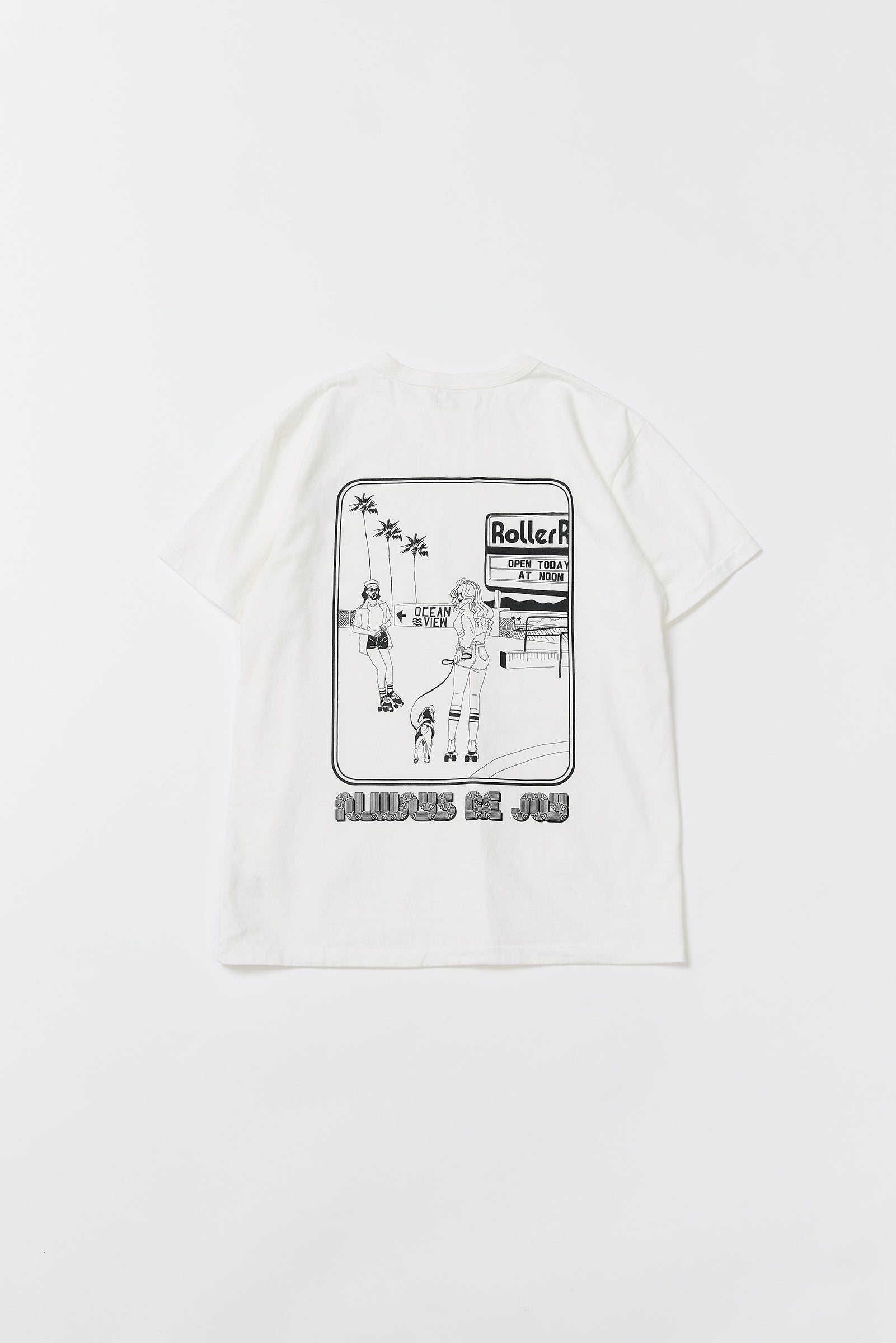 "ALWAYS BE JOY" リサイクルコットンTee