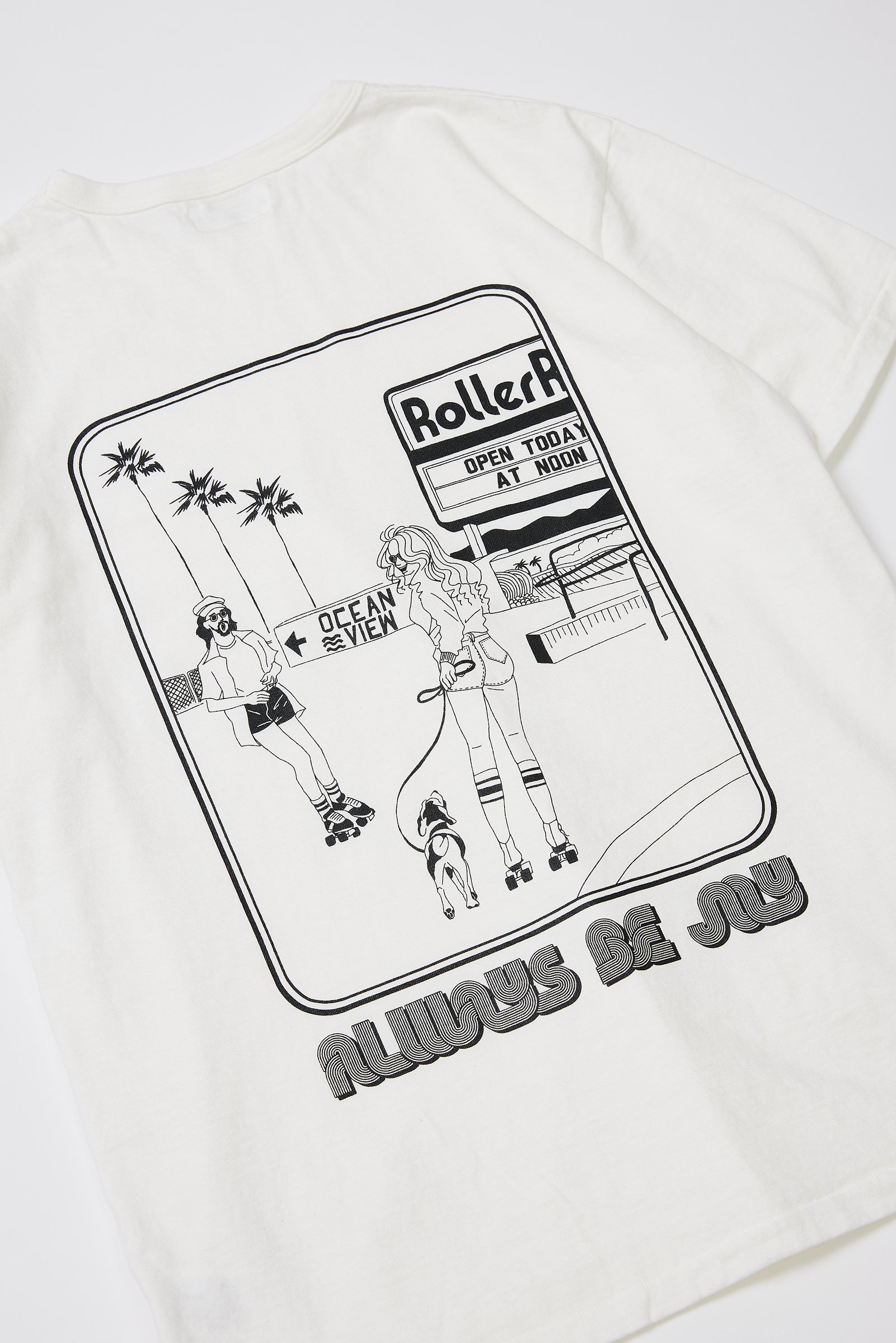 "ALWAYS BE JOY" リサイクルコットンTee