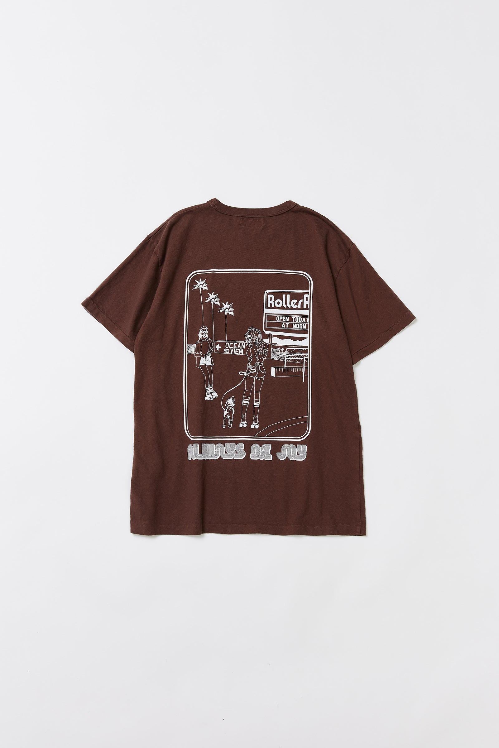 "ALWAYS BE JOY" リサイクルコットンTee