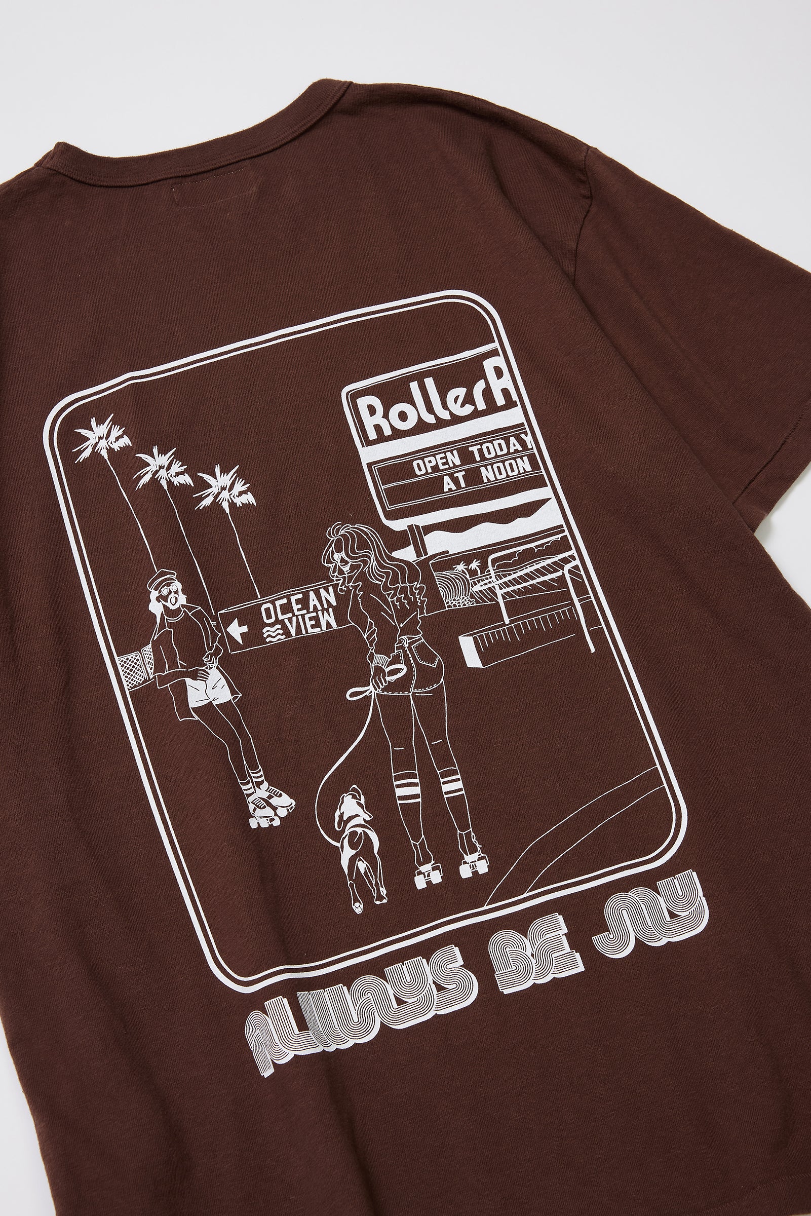 "ALWAYS BE JOY" リサイクルコットンTee