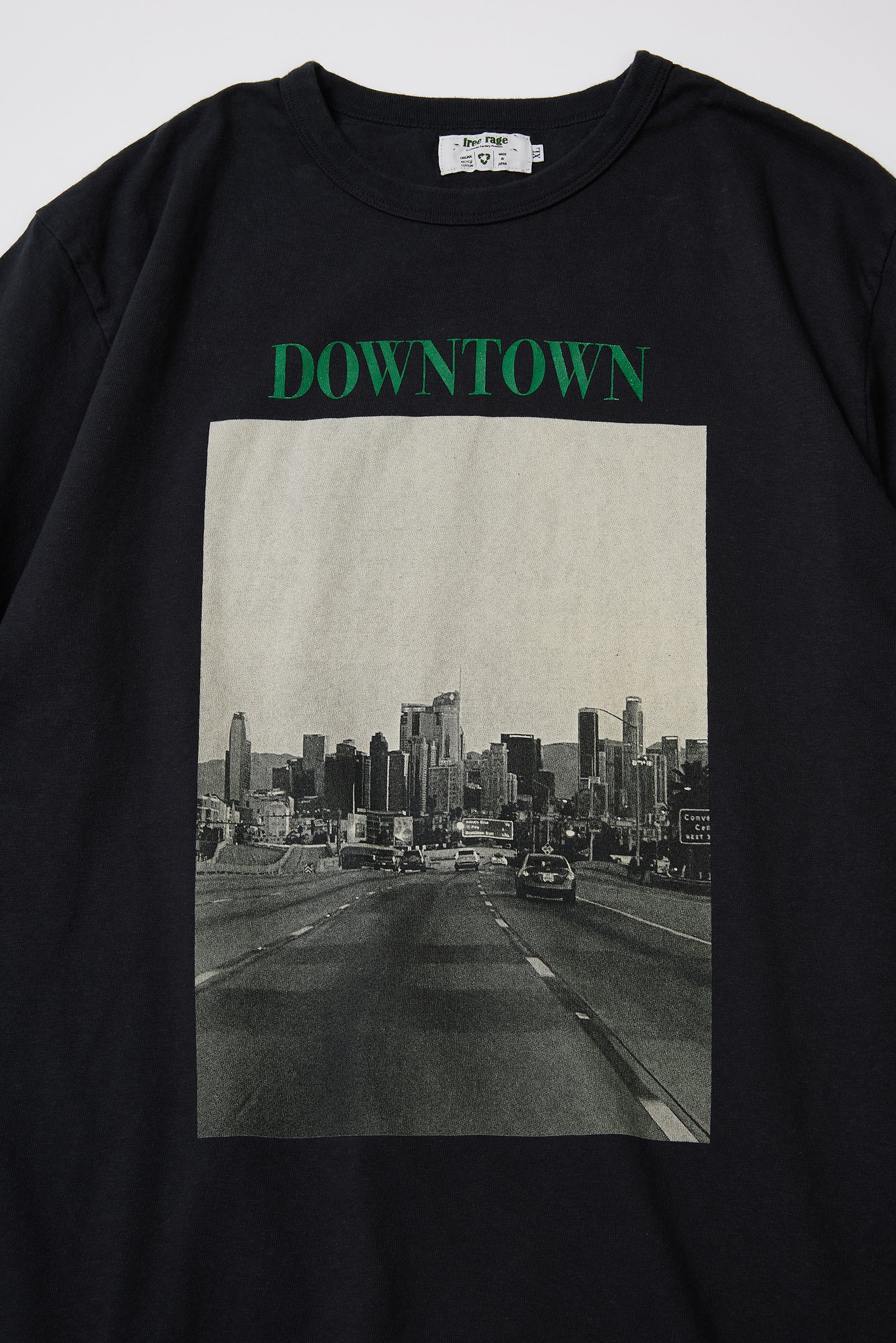 "DOWNTOWN" リサイクルコットンTee