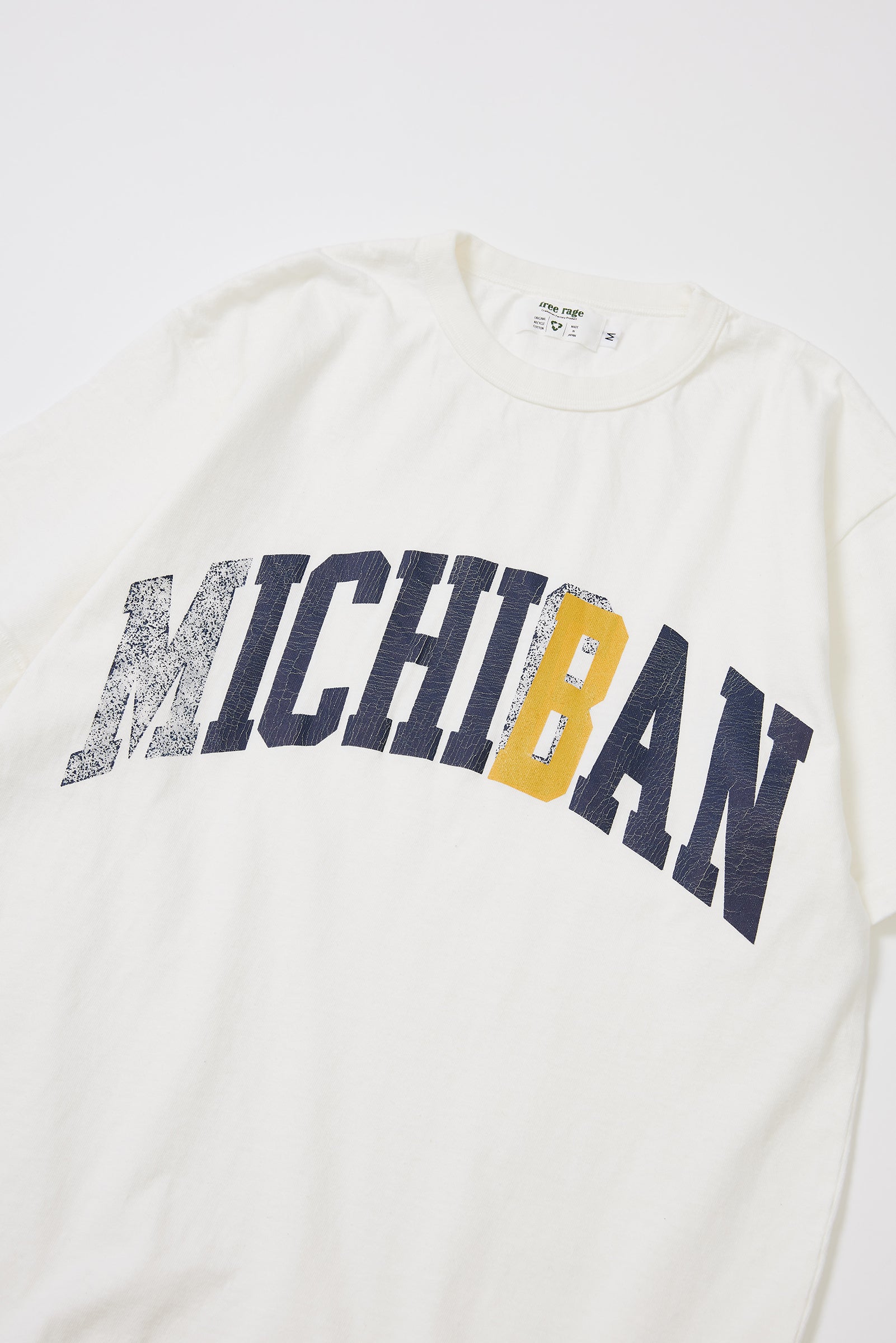 "NOT MICHIGAN" ユーズドライクTee