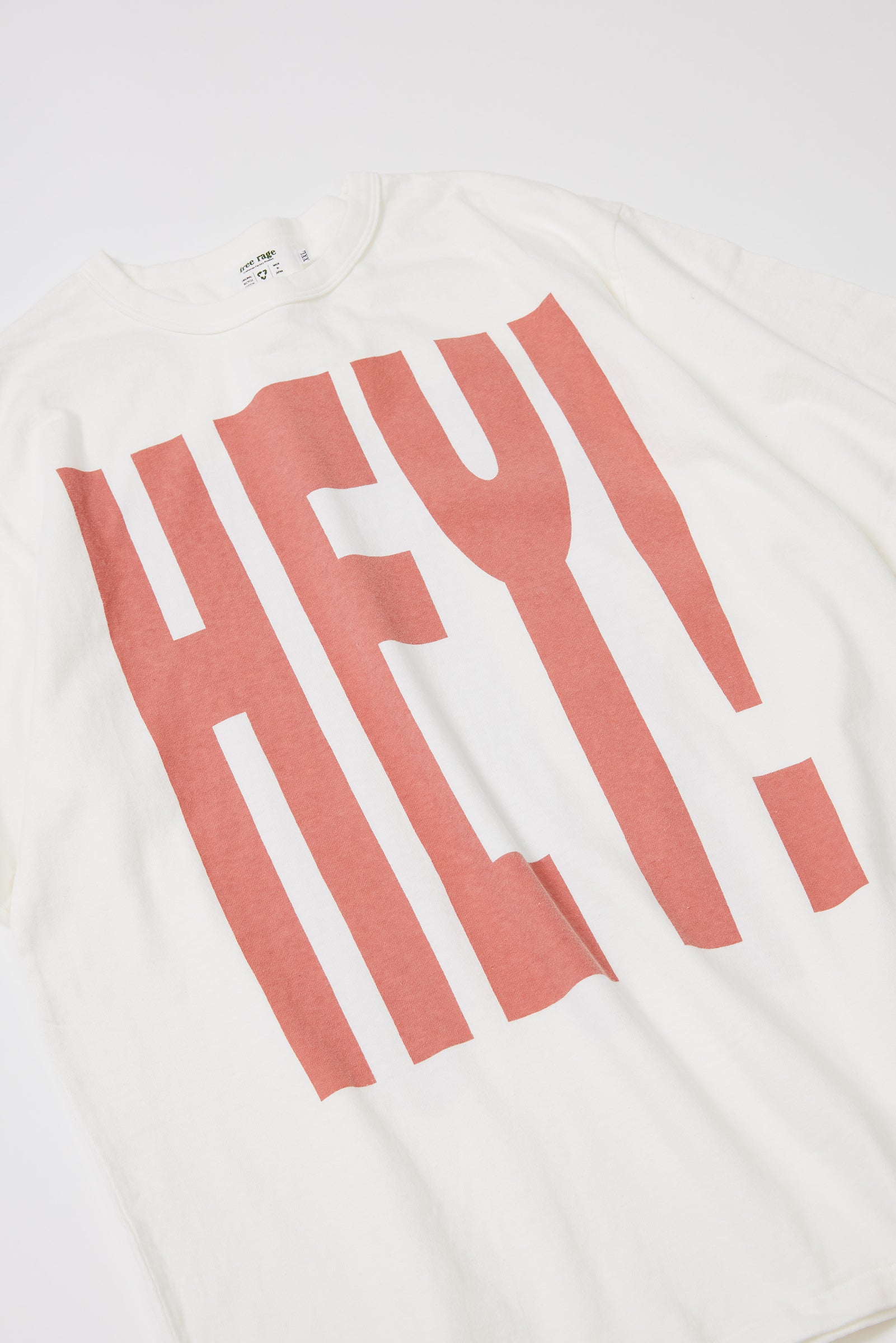 "HEY! YOU" リサイクルコットンTee