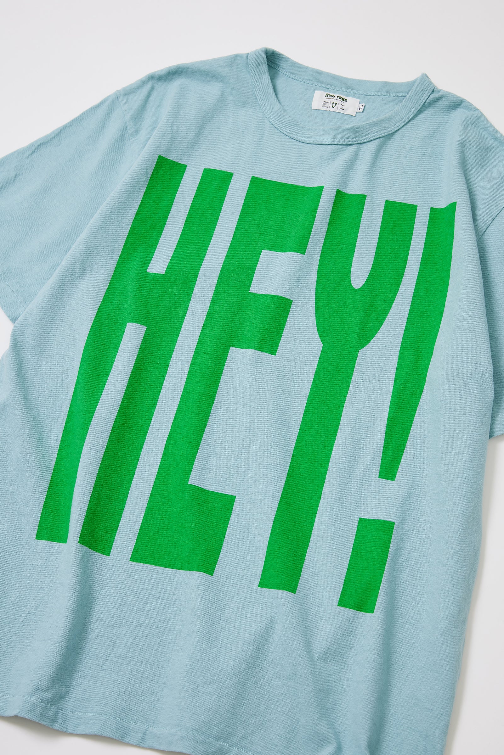 "HEY! YOU" リサイクルコットンTee