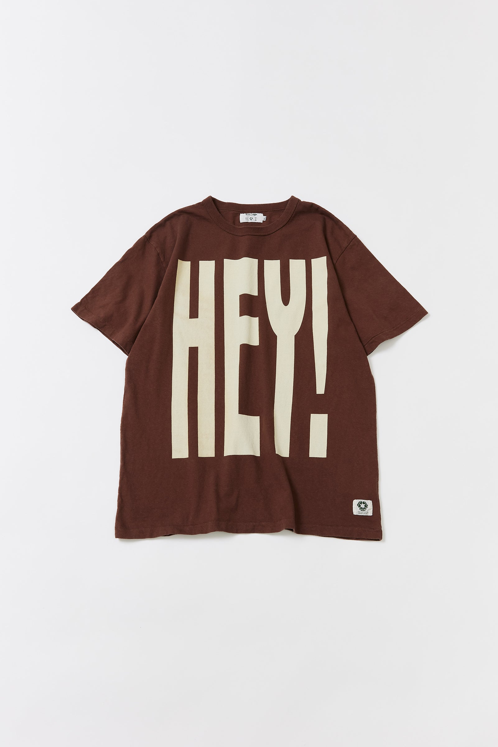 "HEY! YOU" リサイクルコットンTee