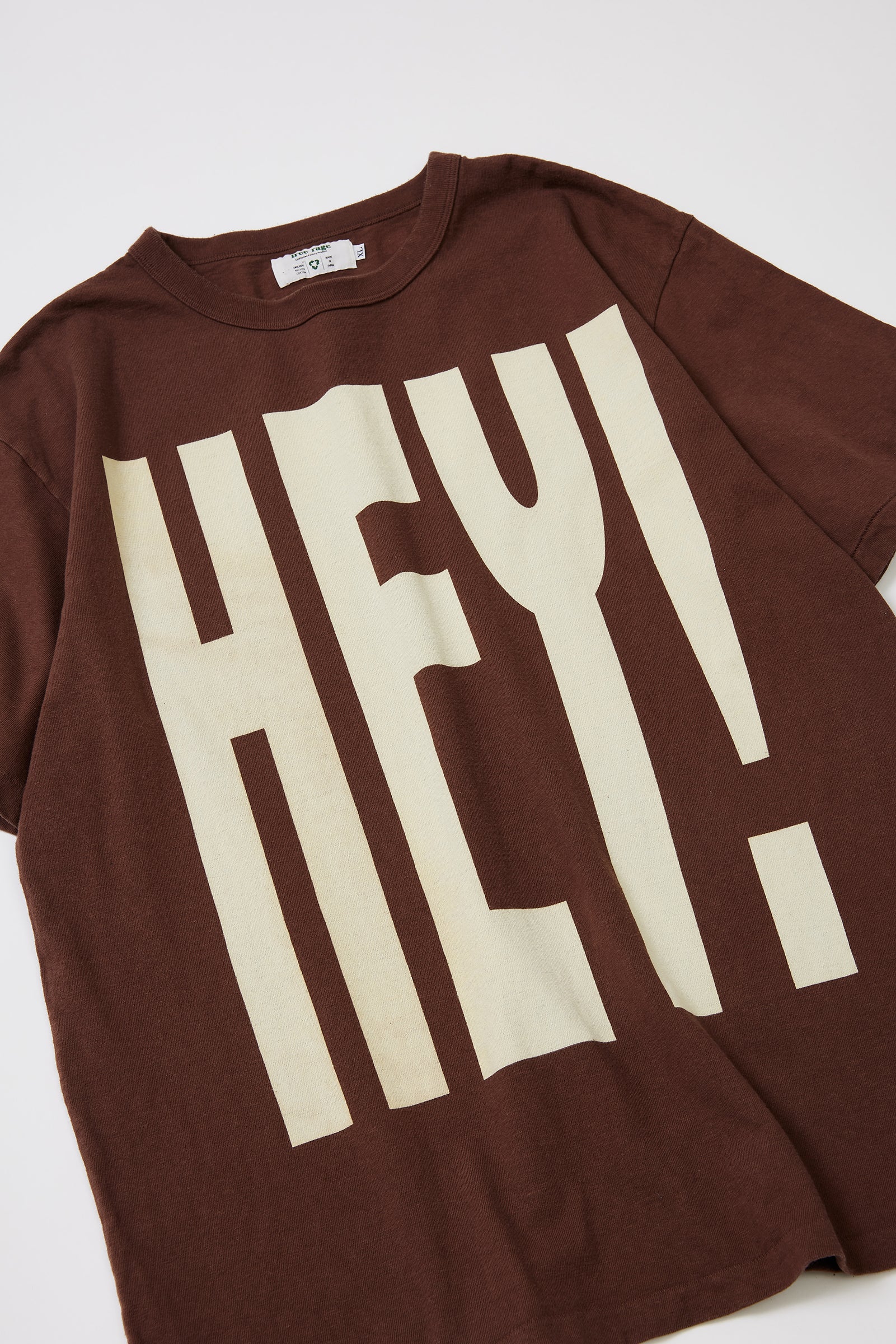 "HEY! YOU" リサイクルコットンTee