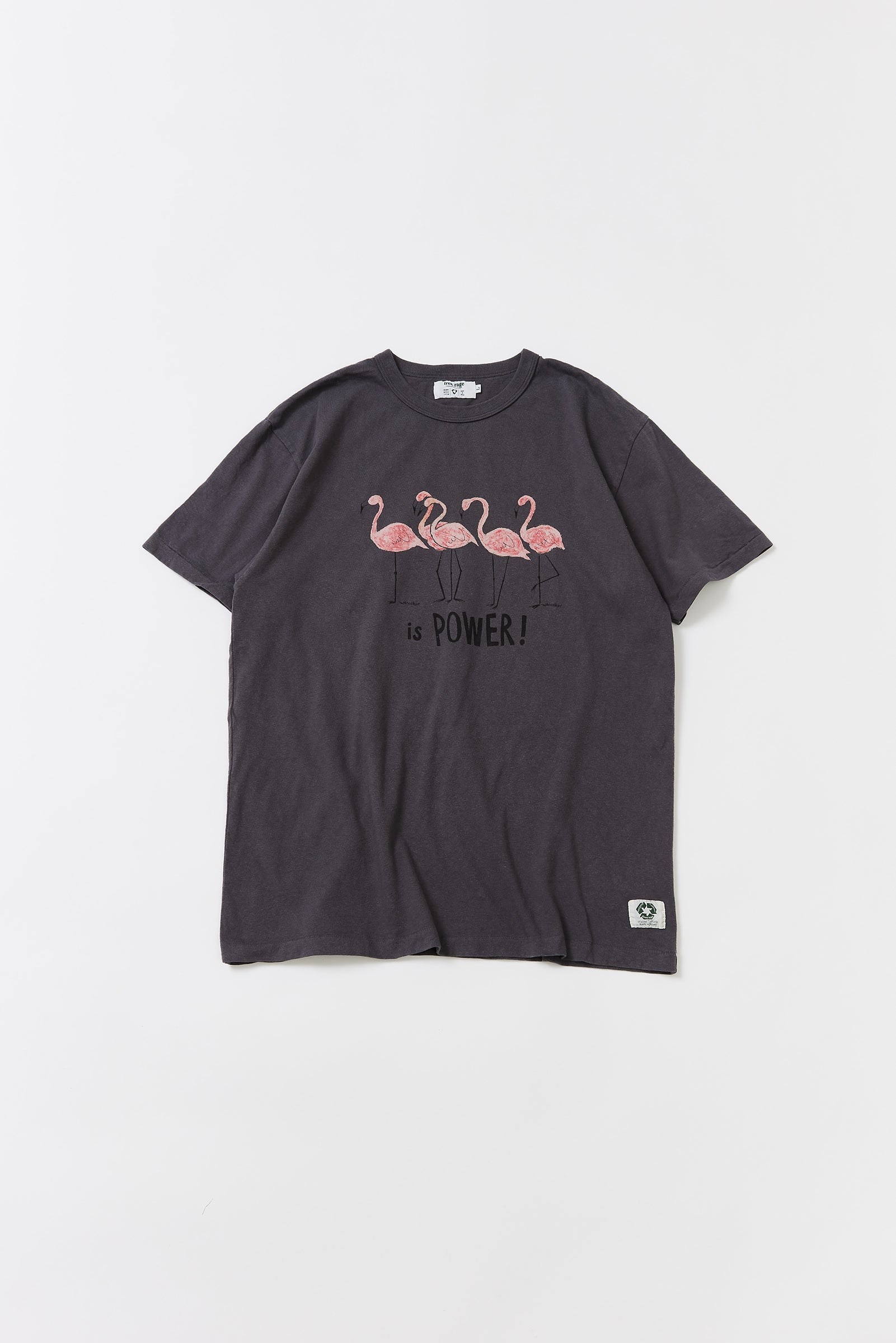 "Love is Power" リサイクルコットンTee