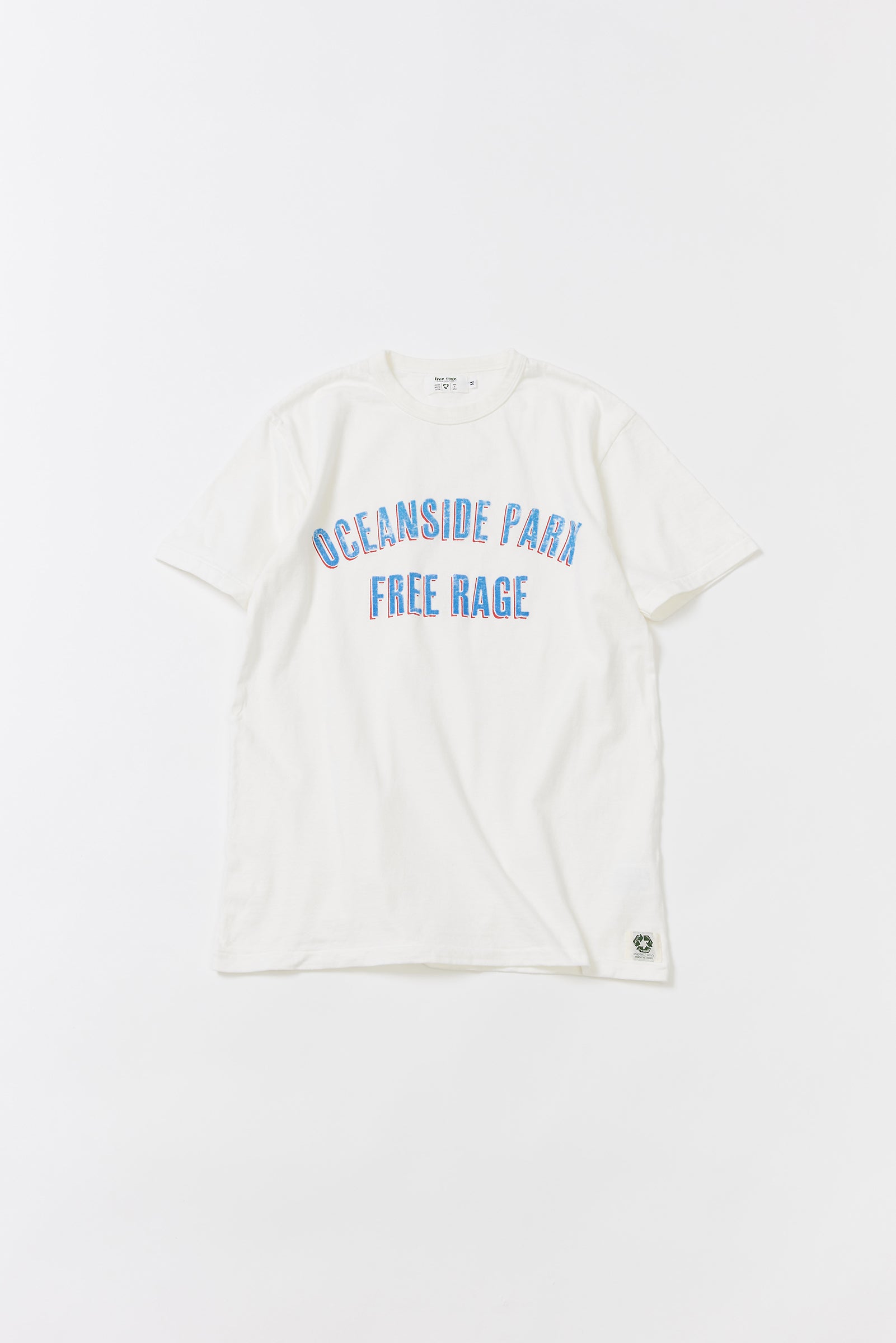 "OCEANSIDE PARK" リサイクルコットンTee