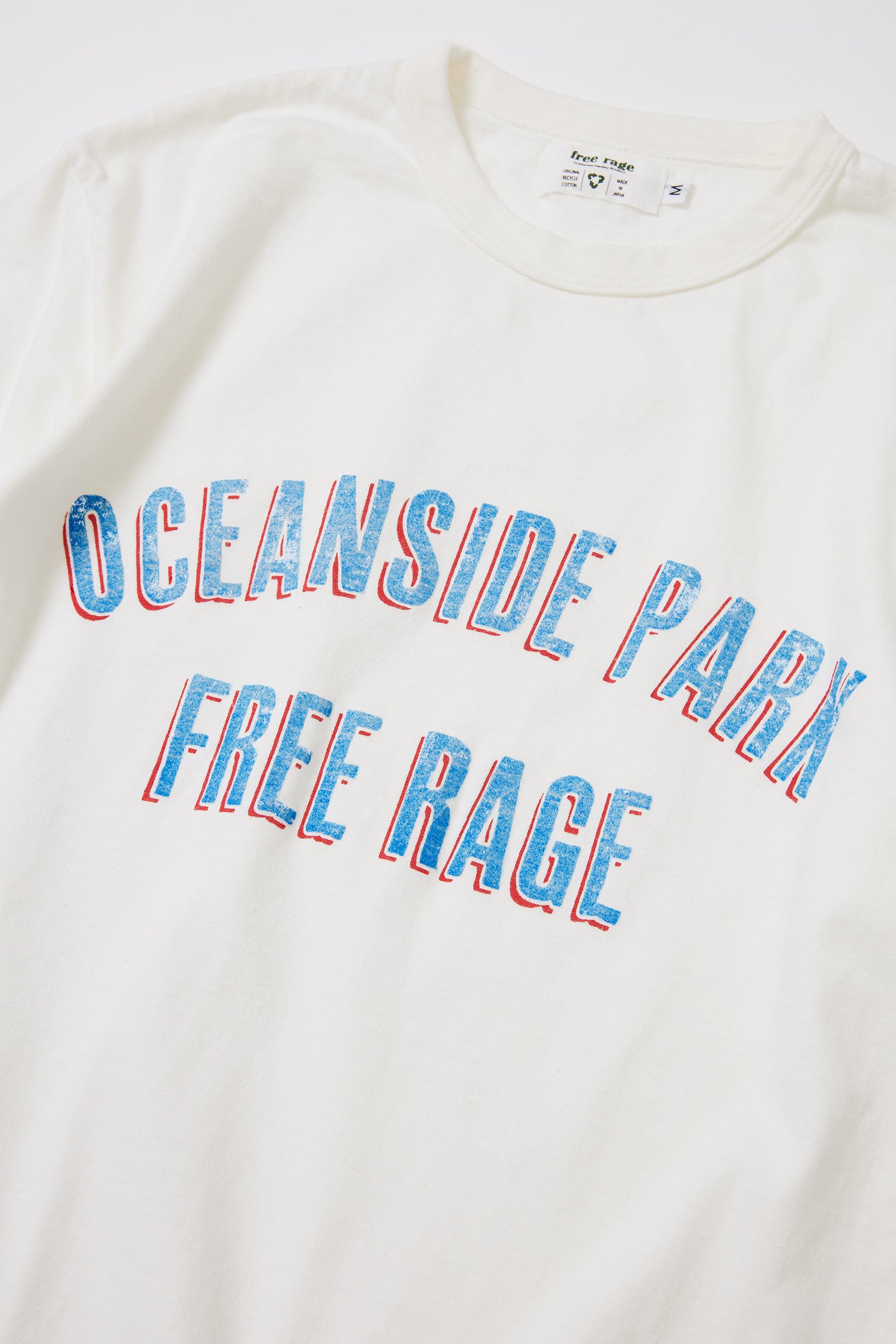 "OCEANSIDE PARK" リサイクルコットンTee