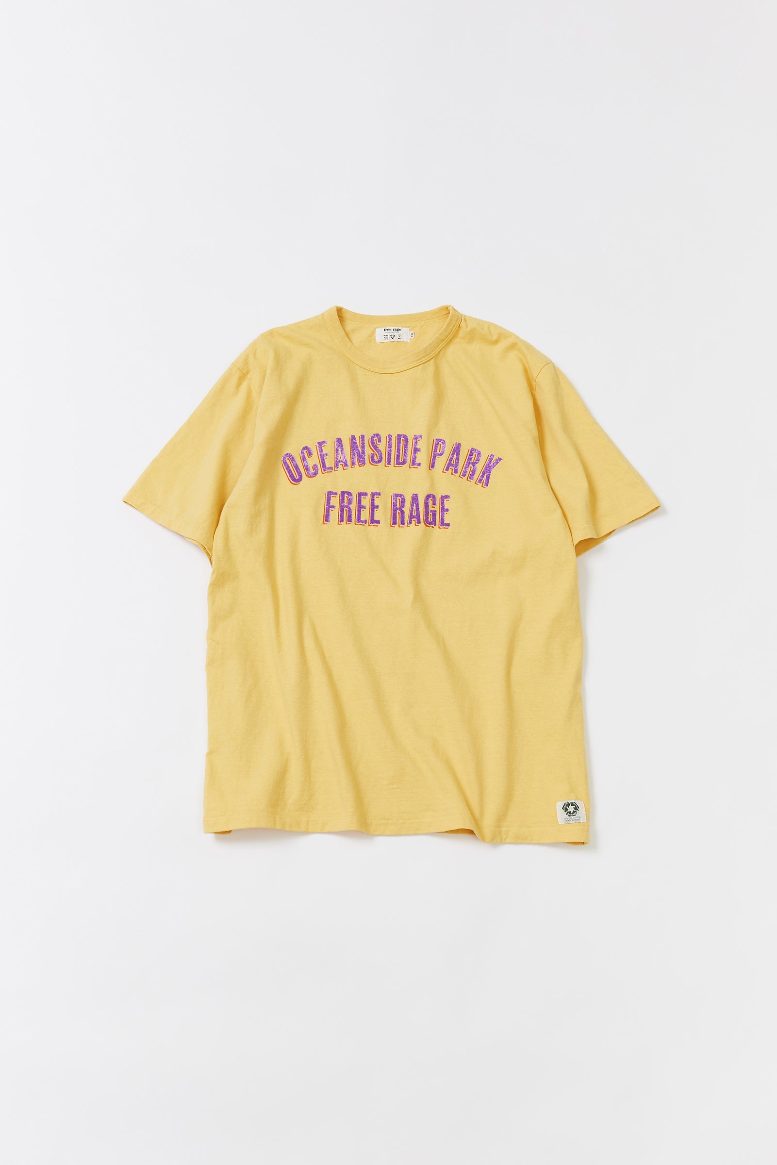 "OCEANSIDE PARK" リサイクルコットンTee