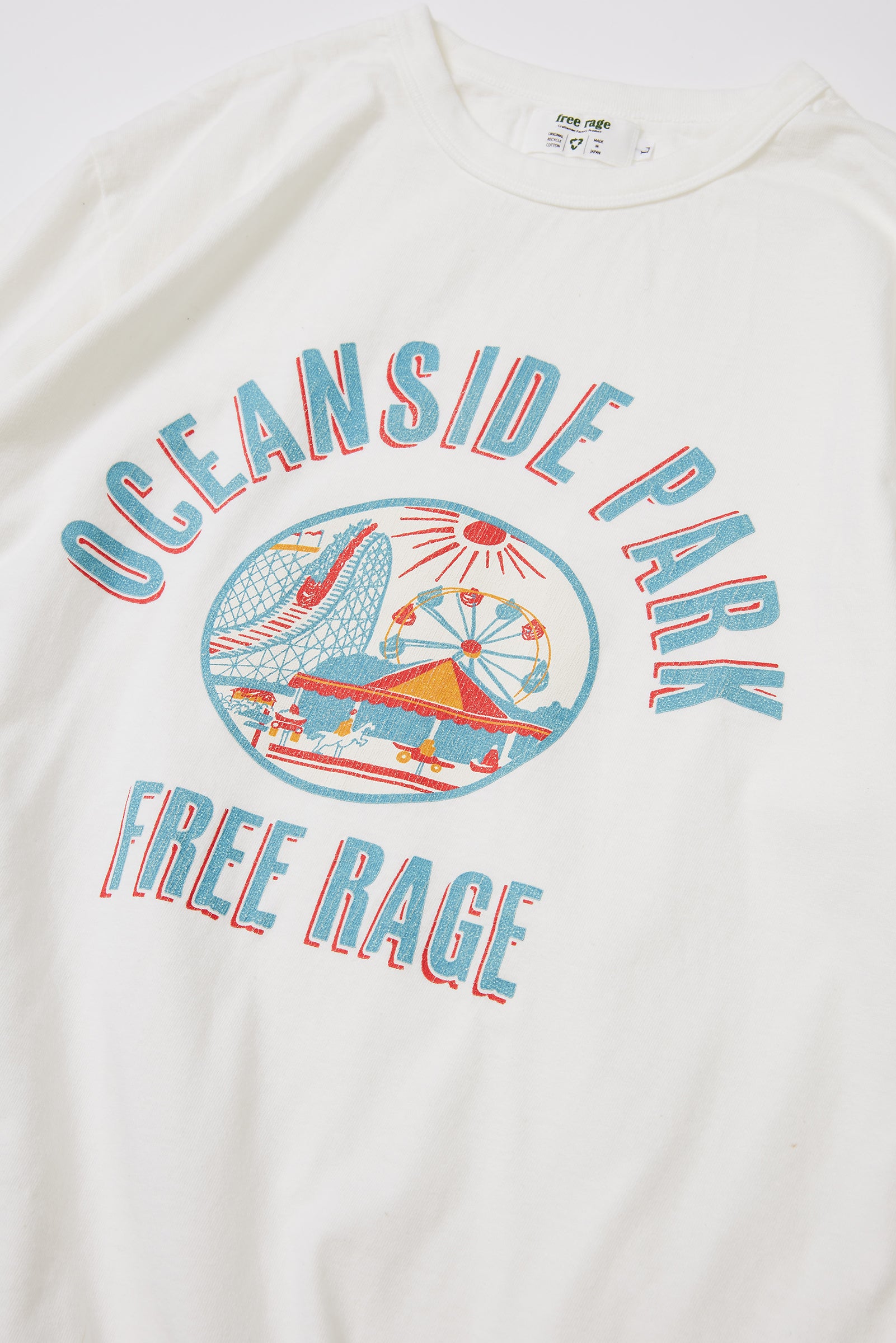 "OCEANSIDE PARK vol.2" リサイクルコットンTee