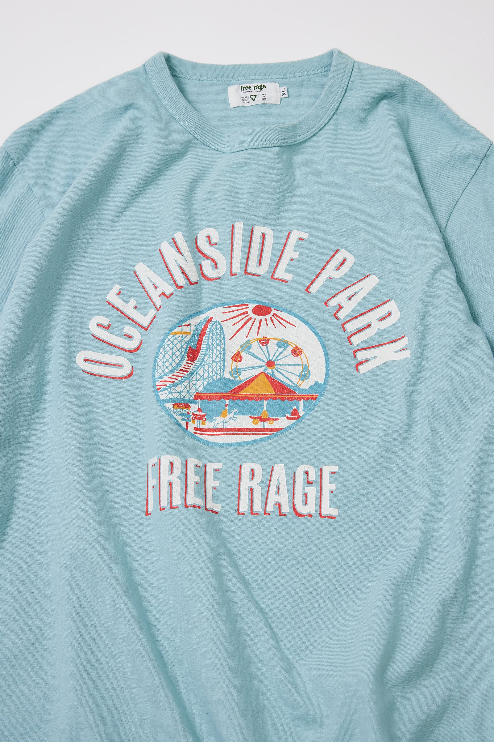 "OCEANSIDE PARK vol.2" リサイクルコットンTee