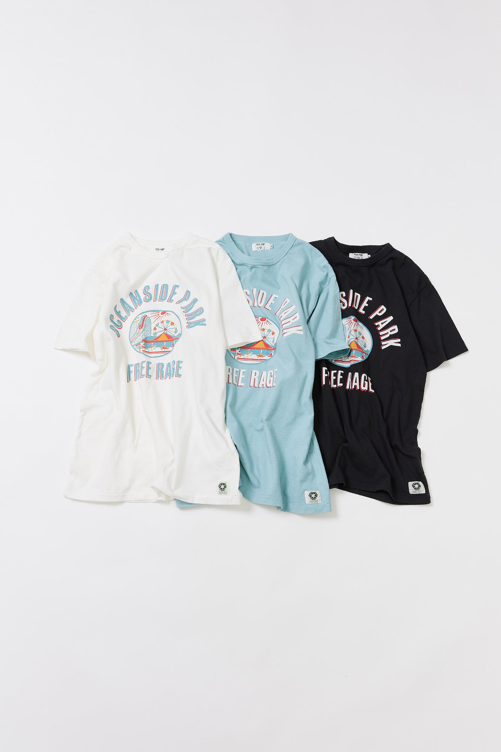 "OCEANSIDE PARK vol.2" リサイクルコットンTee