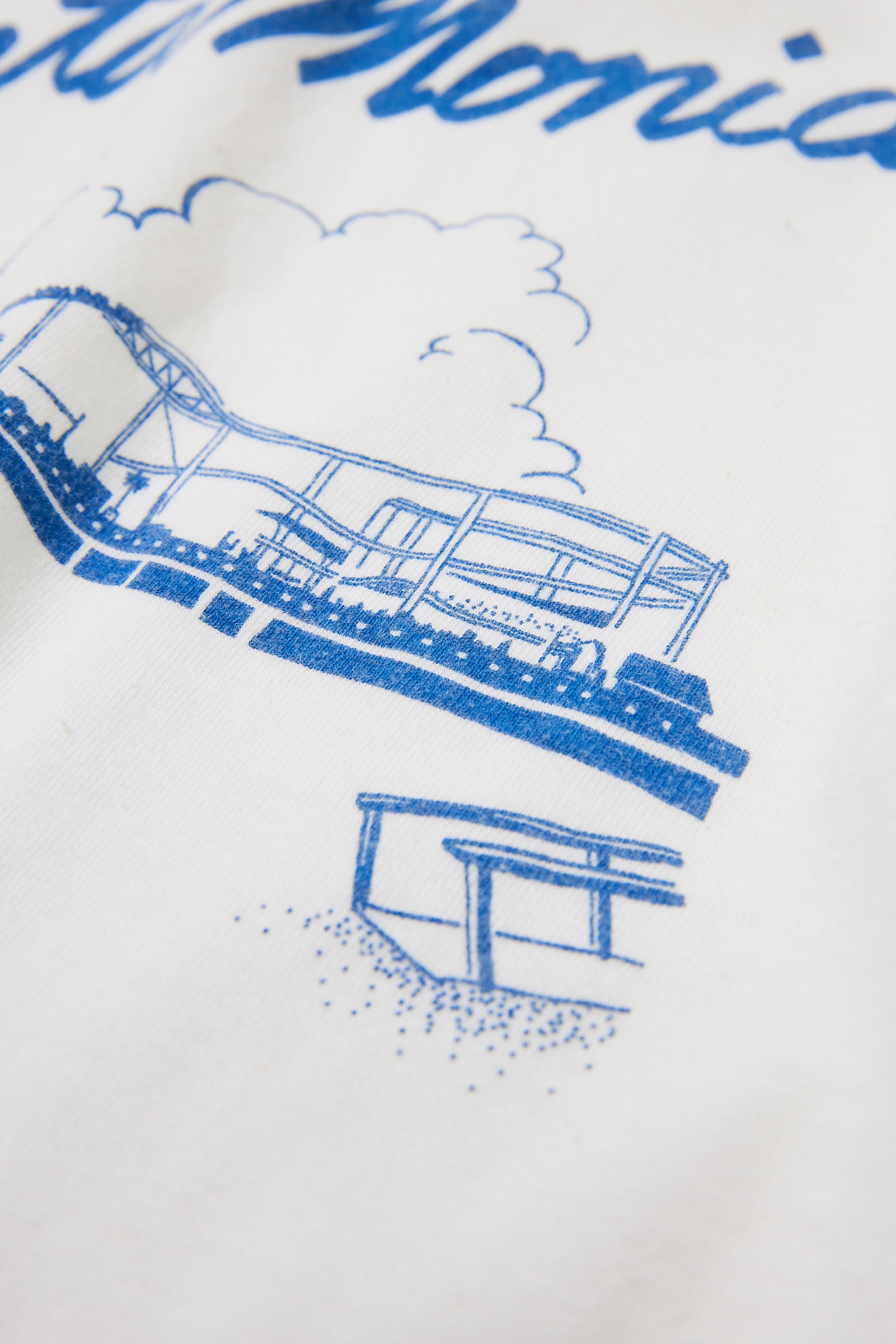 "Santa Monica" リサイクルコットンTee