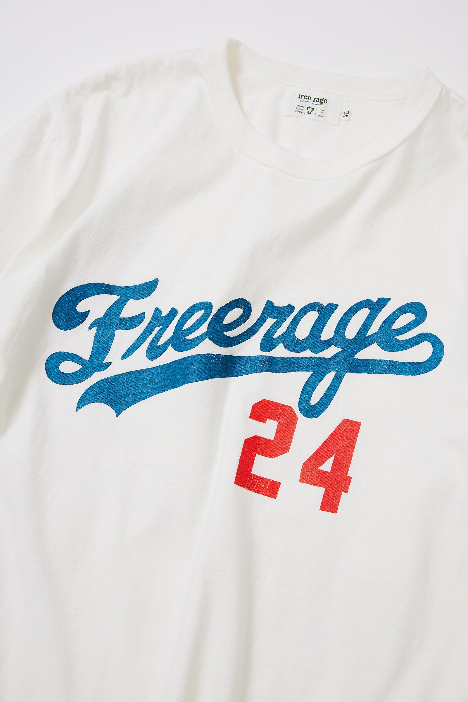 "BASEBALL" リサイクルコットンTee