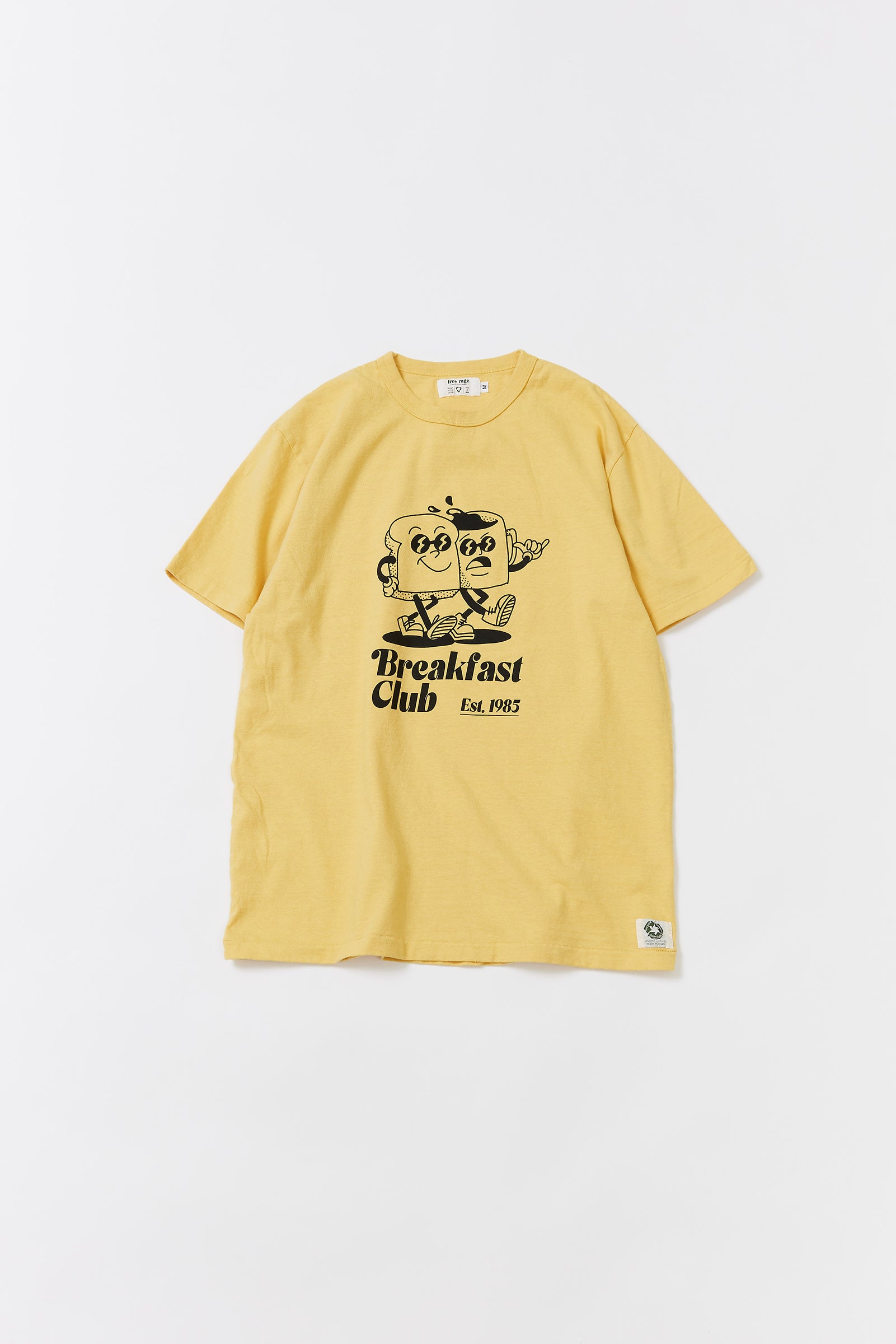 "Breakfast Club" リサイクルコットンTee
