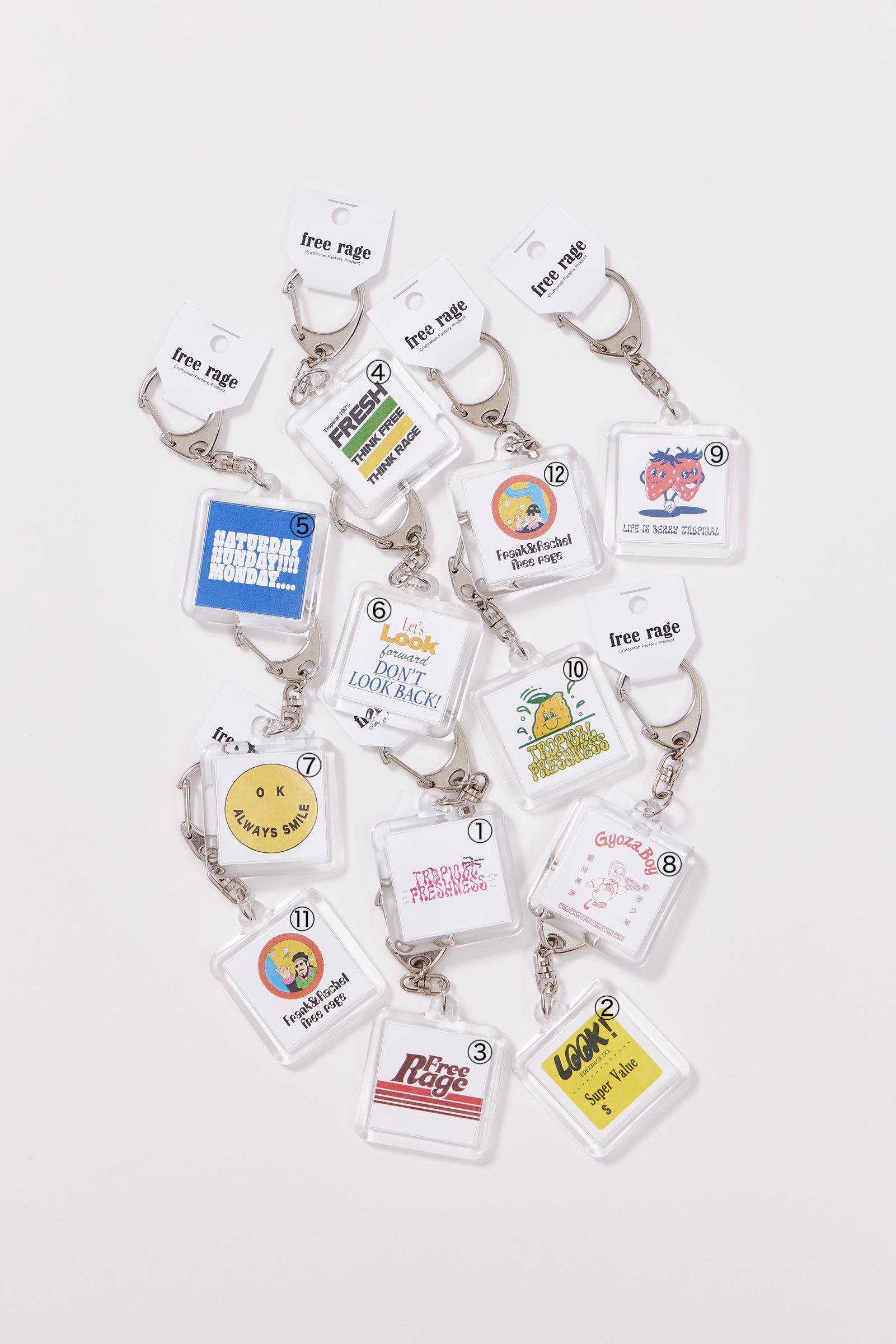"Advertising" キーチェーン /TROPICAL SEASON ver,
