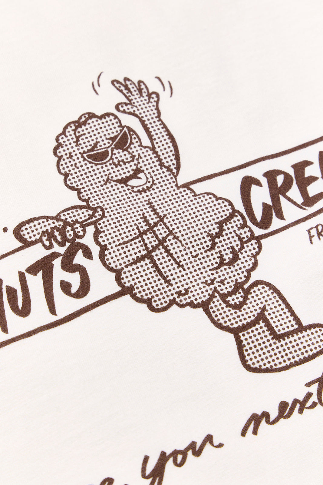 "PEANUTS CREAM vol.1" リサイクルコットンTee