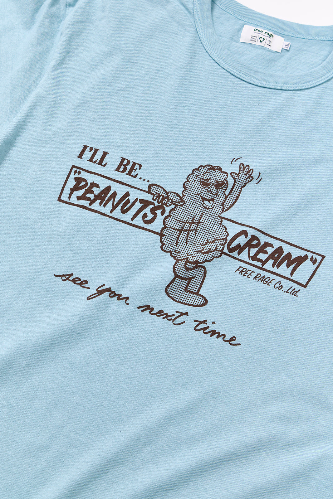 "PEANUTS CREAM vol.1" リサイクルコットンTee