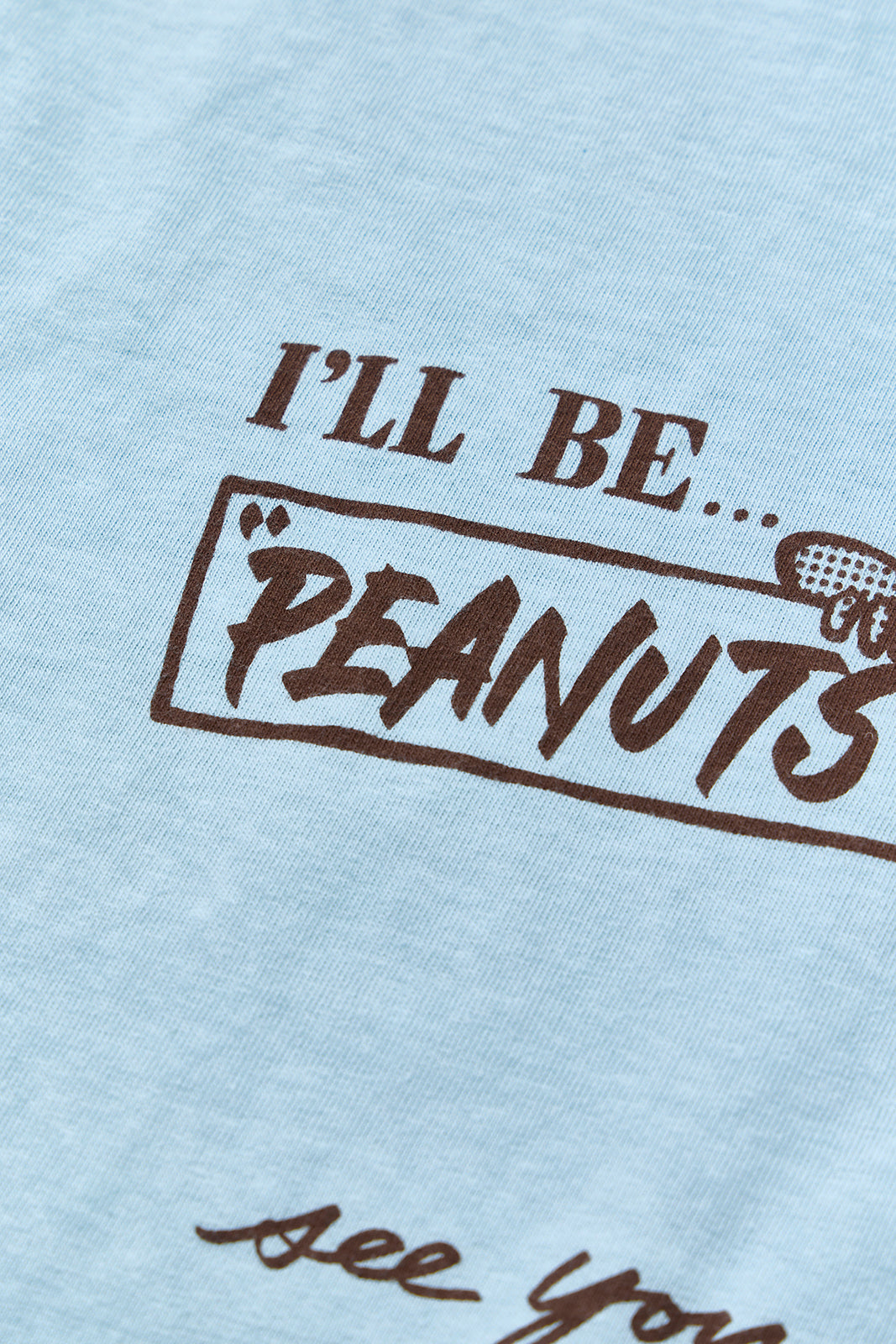 "PEANUTS CREAM vol.1" リサイクルコットンTee