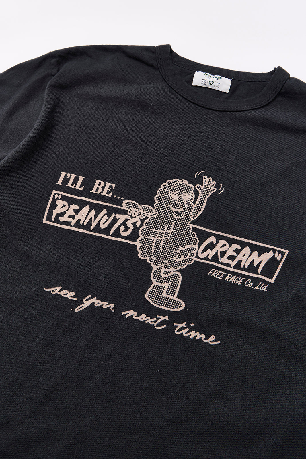 "PEANUTS CREAM vol.1" リサイクルコットンTee