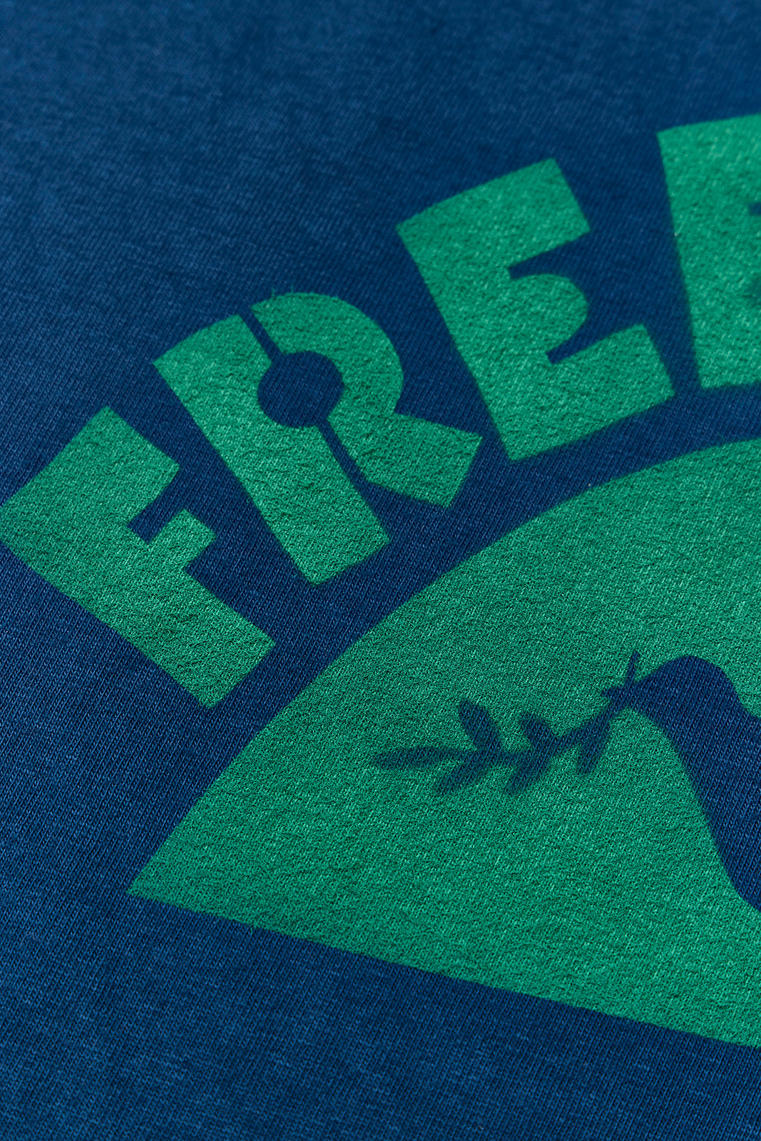 "BRUSH PEACE BIRD" リサイクルコットンTee/ALL WE NEED IS PEACE