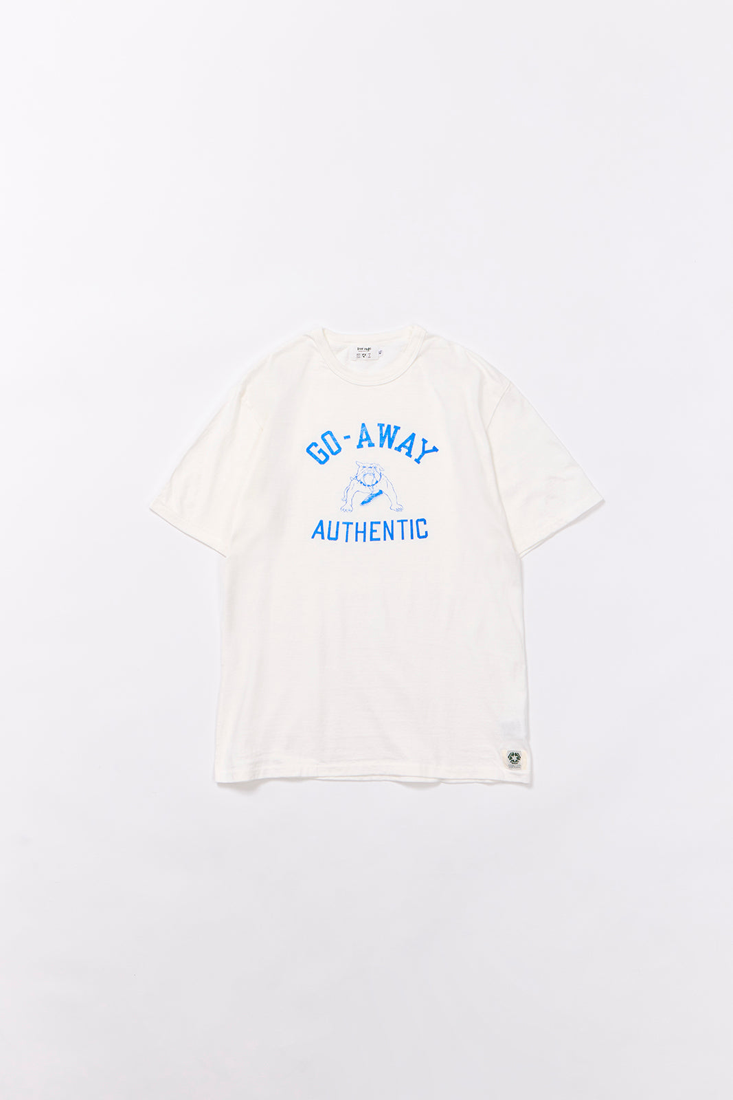 "GO AWAY" リサイクルコットンTee