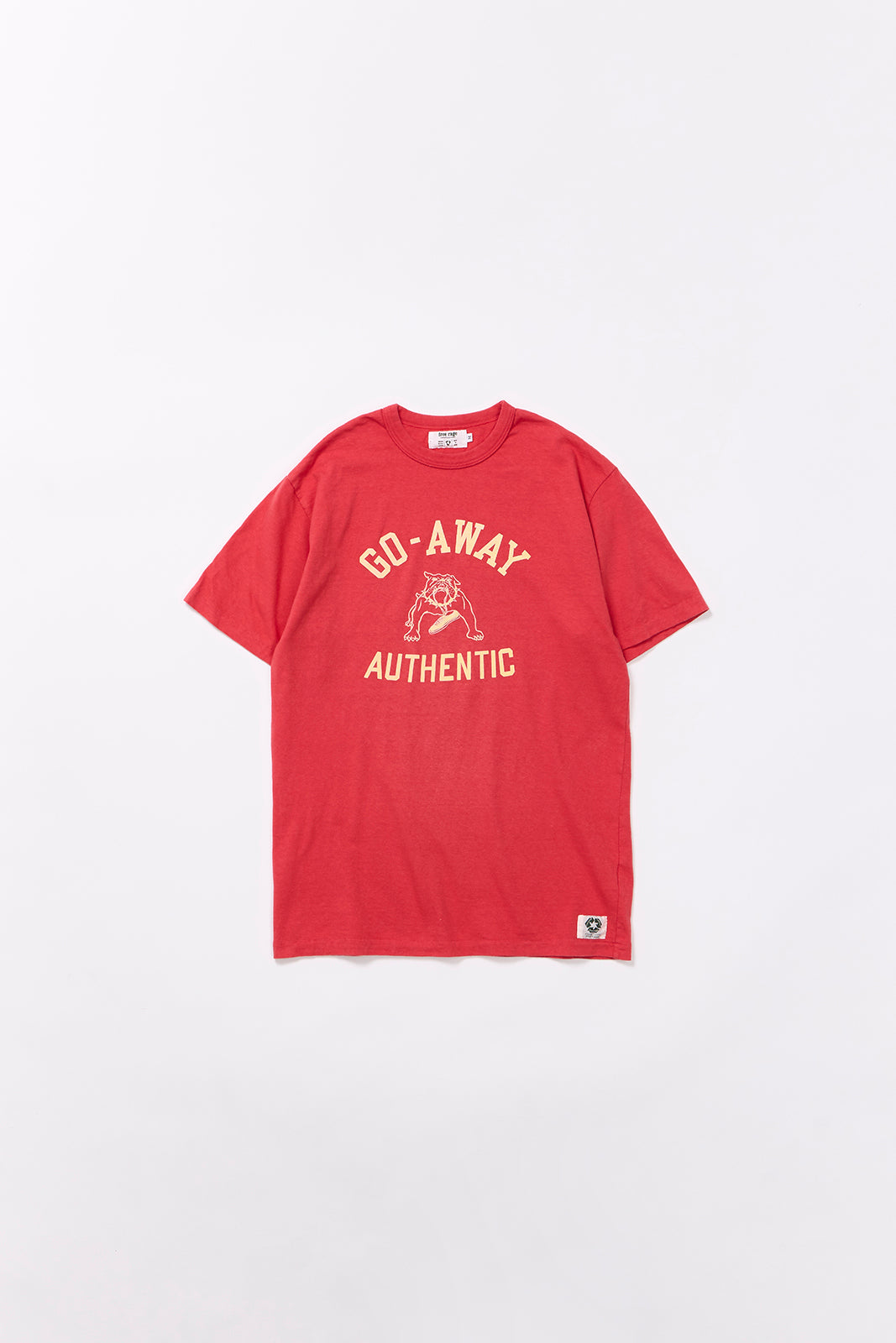"GO AWAY" リサイクルコットンTee