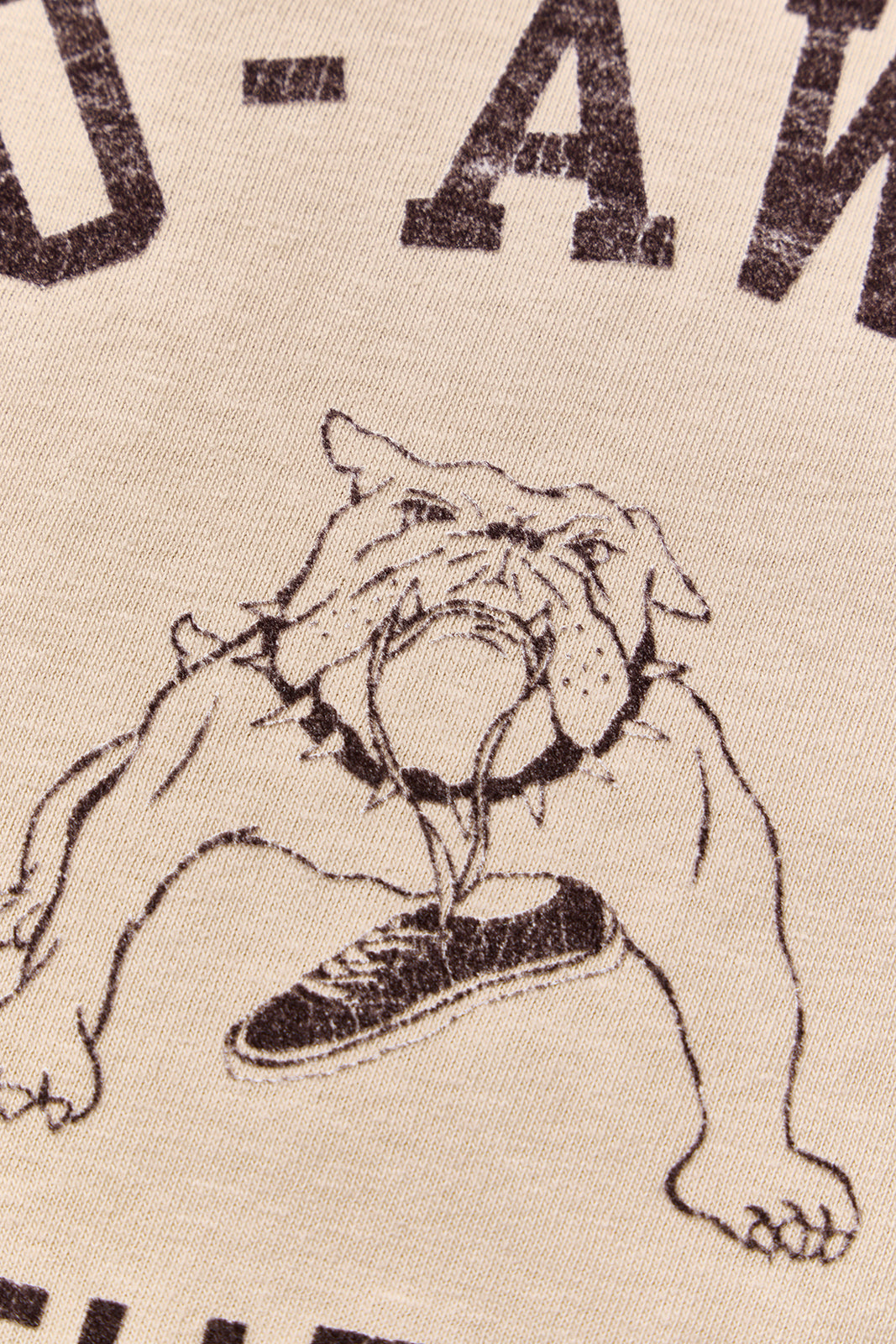 "GO AWAY" リサイクルコットンTee