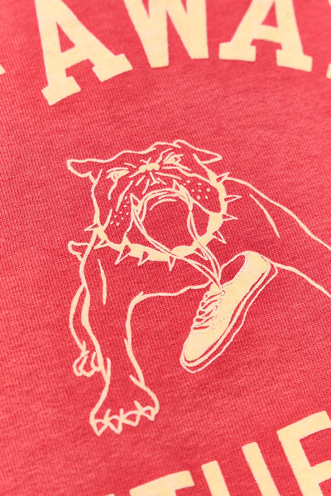"GO AWAY" リサイクルコットンTee