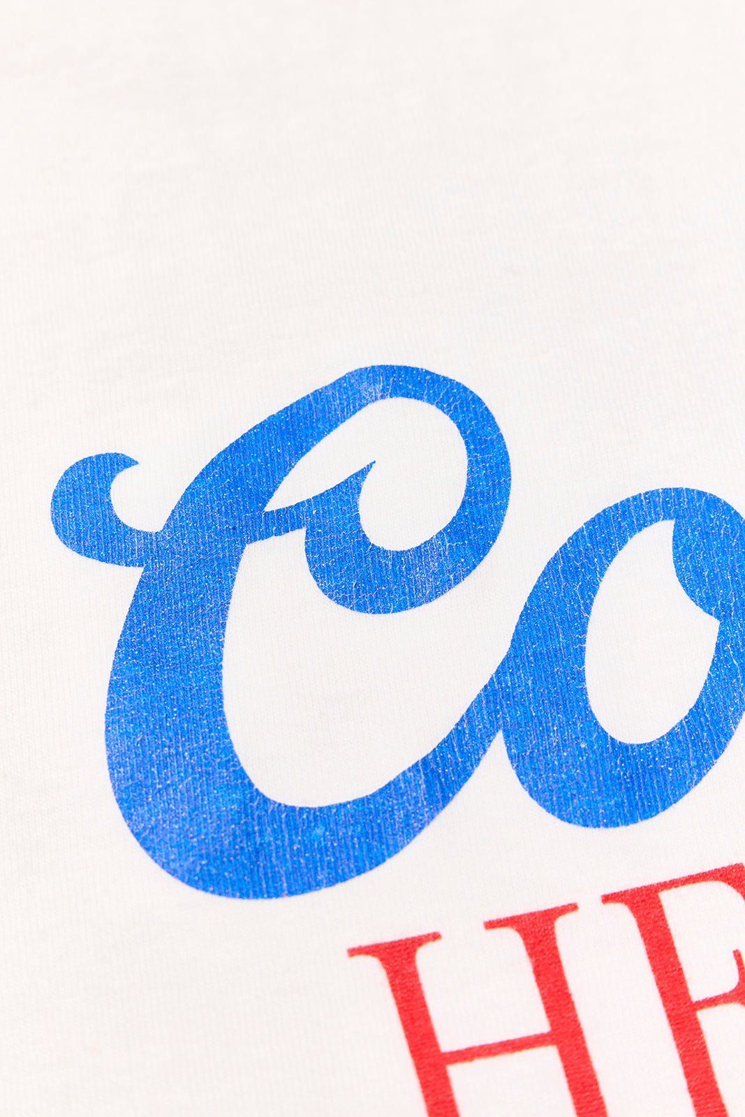 "Cool Head But Warm Heart" リサイクルコットンTee